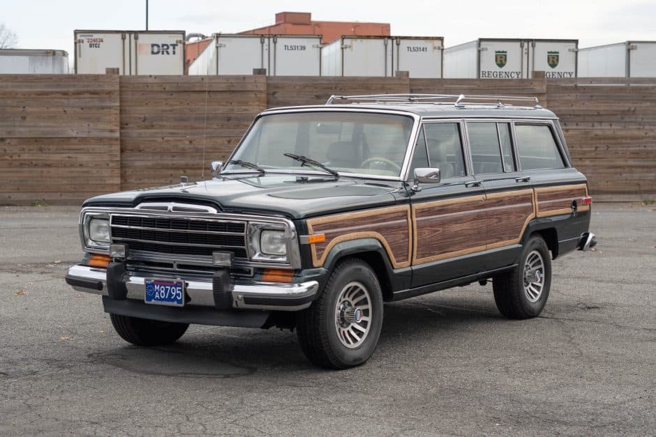 1991 Jeep SJ Grand Wagoneer sold for $62,500