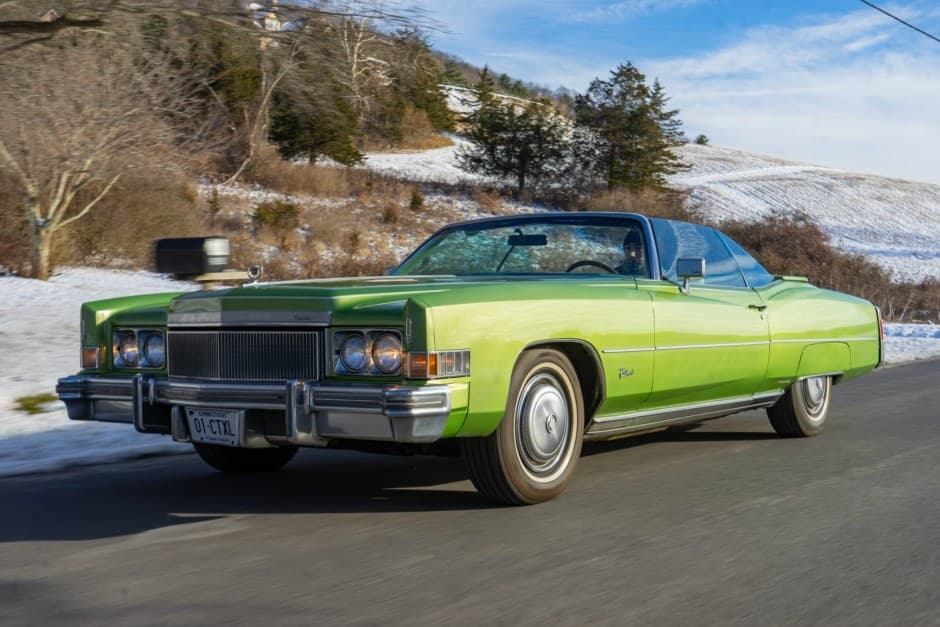 1974 Cadillac Eldorado (1971-1978) sold for $8,100