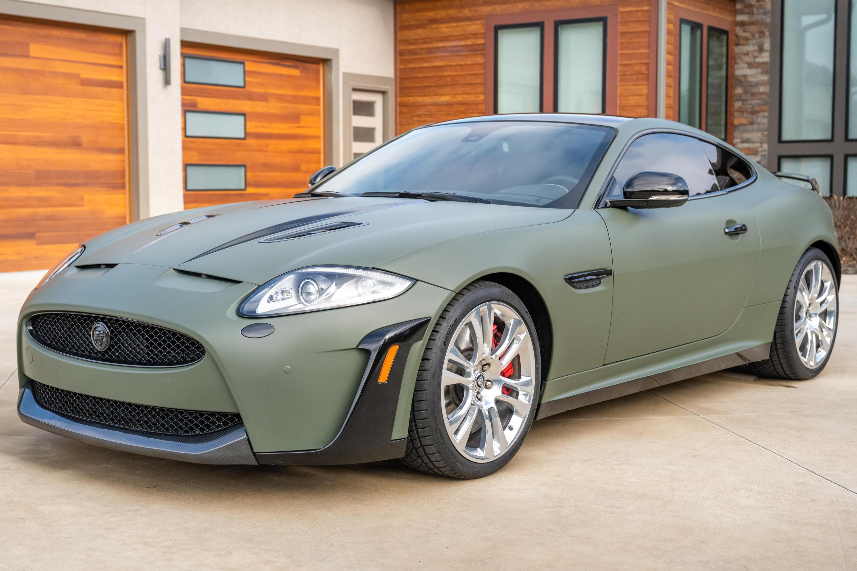 2013 Jaguar XKR sold for $58,000
