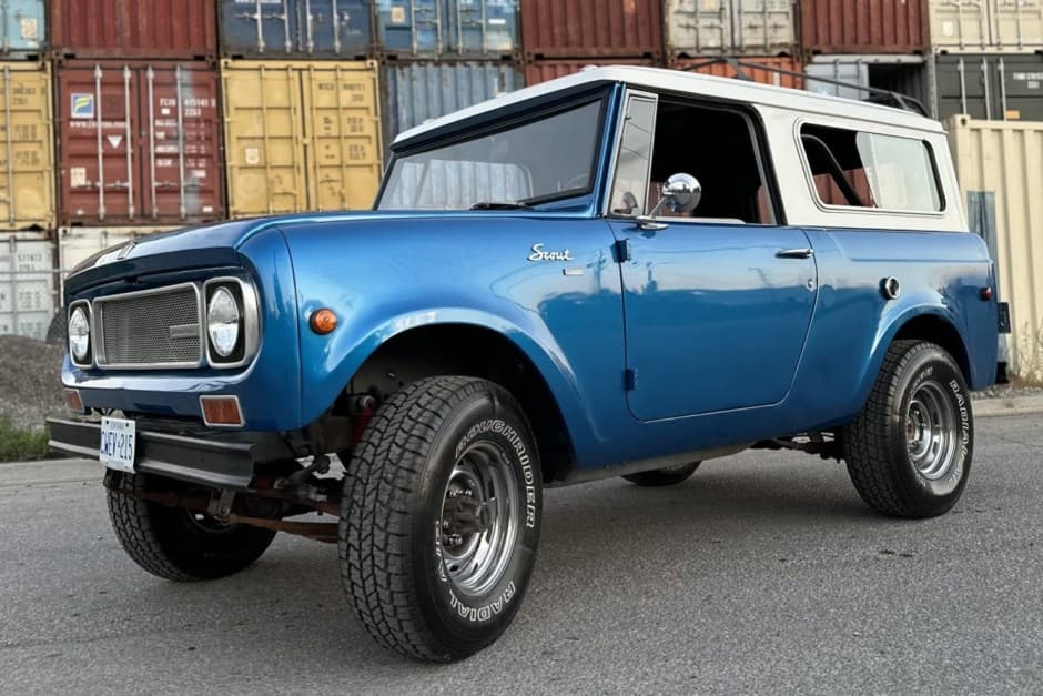 1969 International Harvester Scout 800A sold for $28,025
