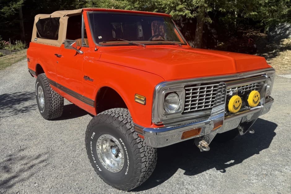 1972 Chevrolet K5 Blazer 1969-1972 sold for $46,750