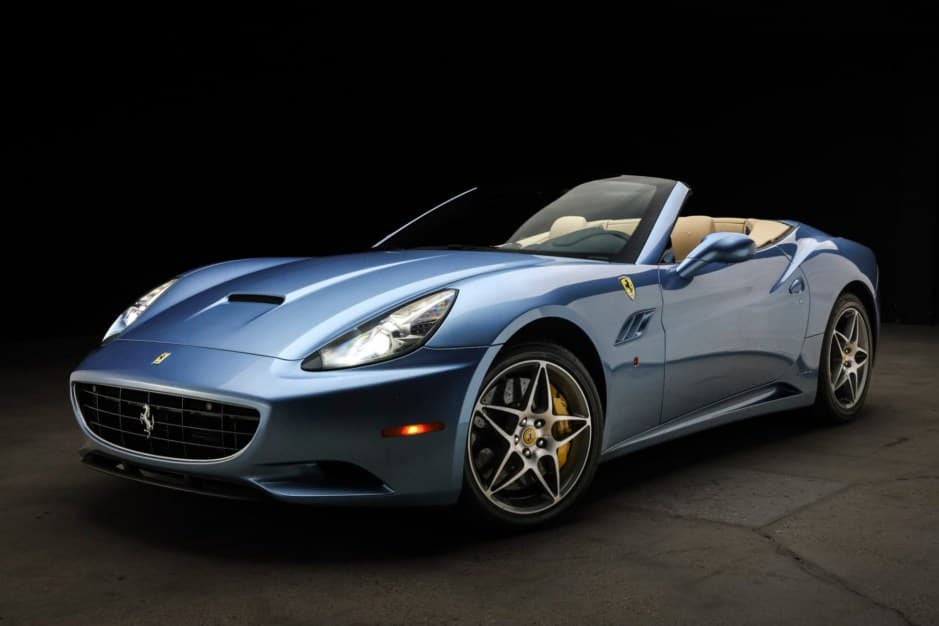 2010 Ferrari California sold for $78,000