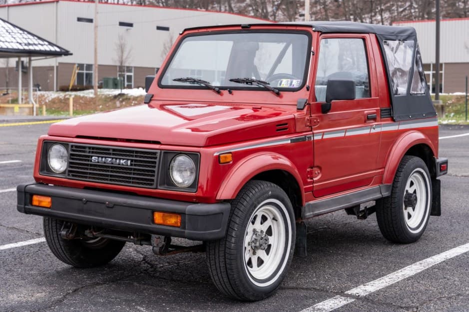 1987 Suzuki Samurai sold for $7,300