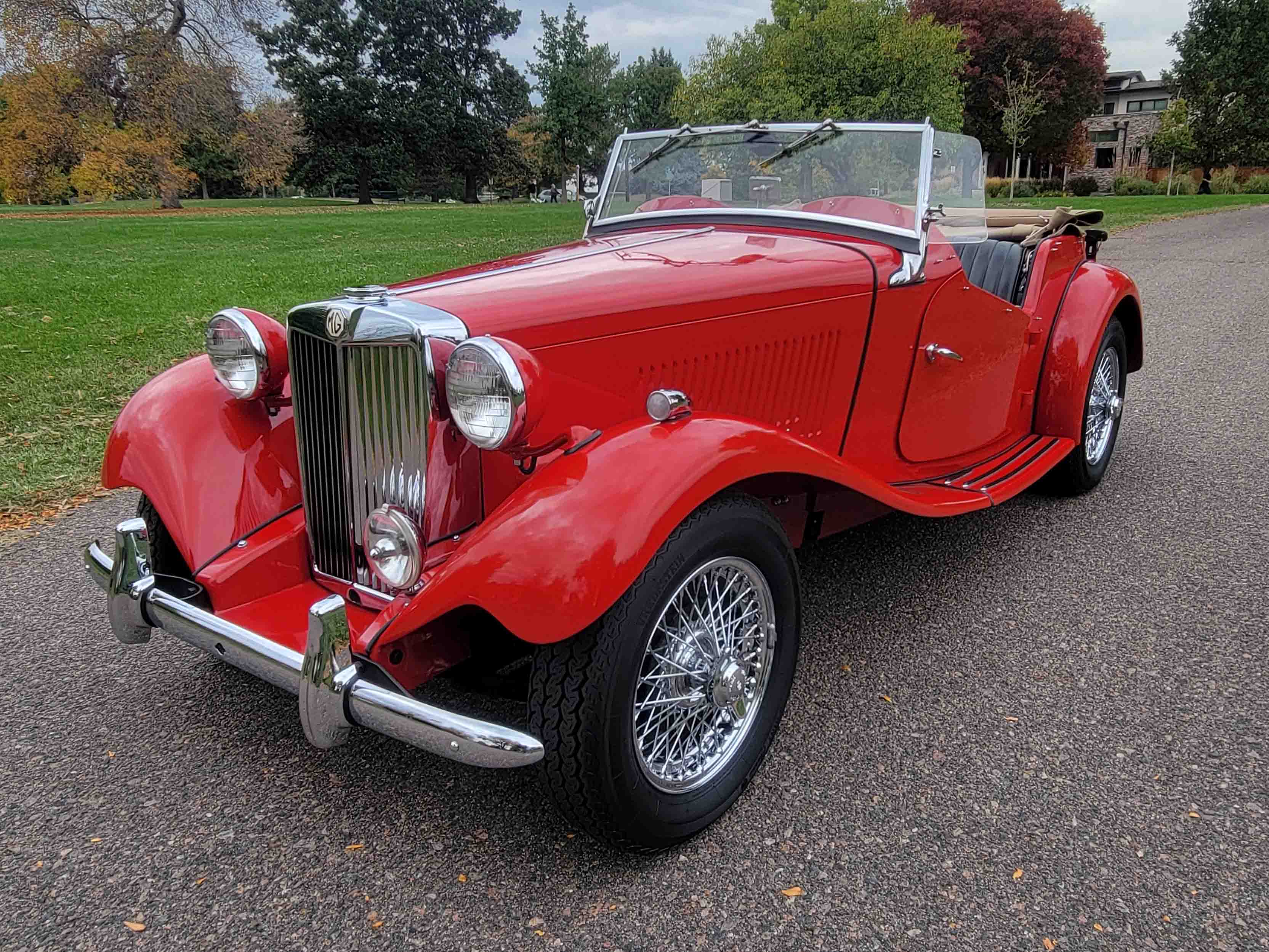 1953 MG TD sold for $17,500