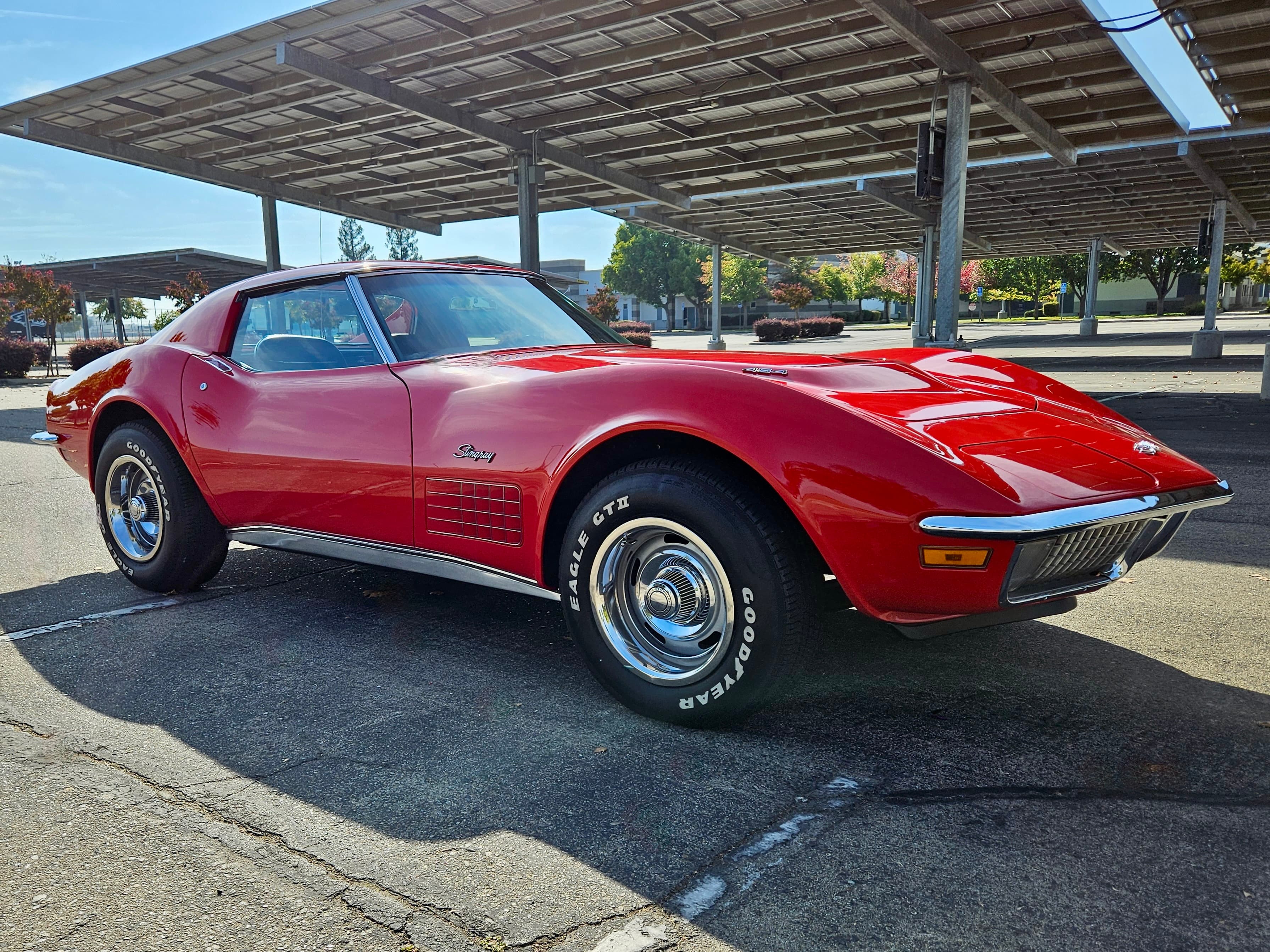 1970 Chevrolet Corvette sold for $29,000