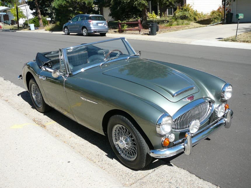 1966 Austin-Healey 3000 sold for $0