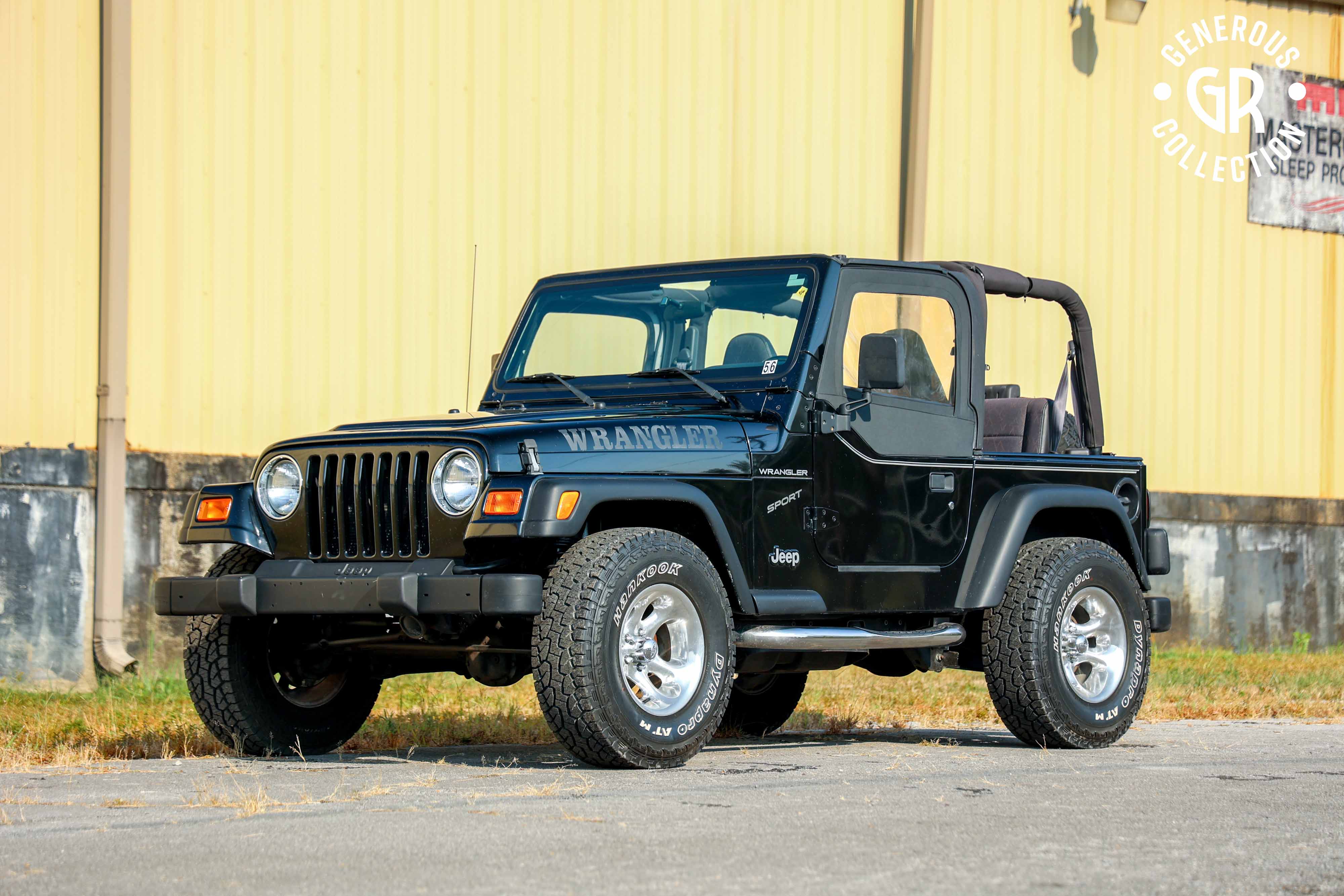 2001 Jeep Wrangler sold for $8,500