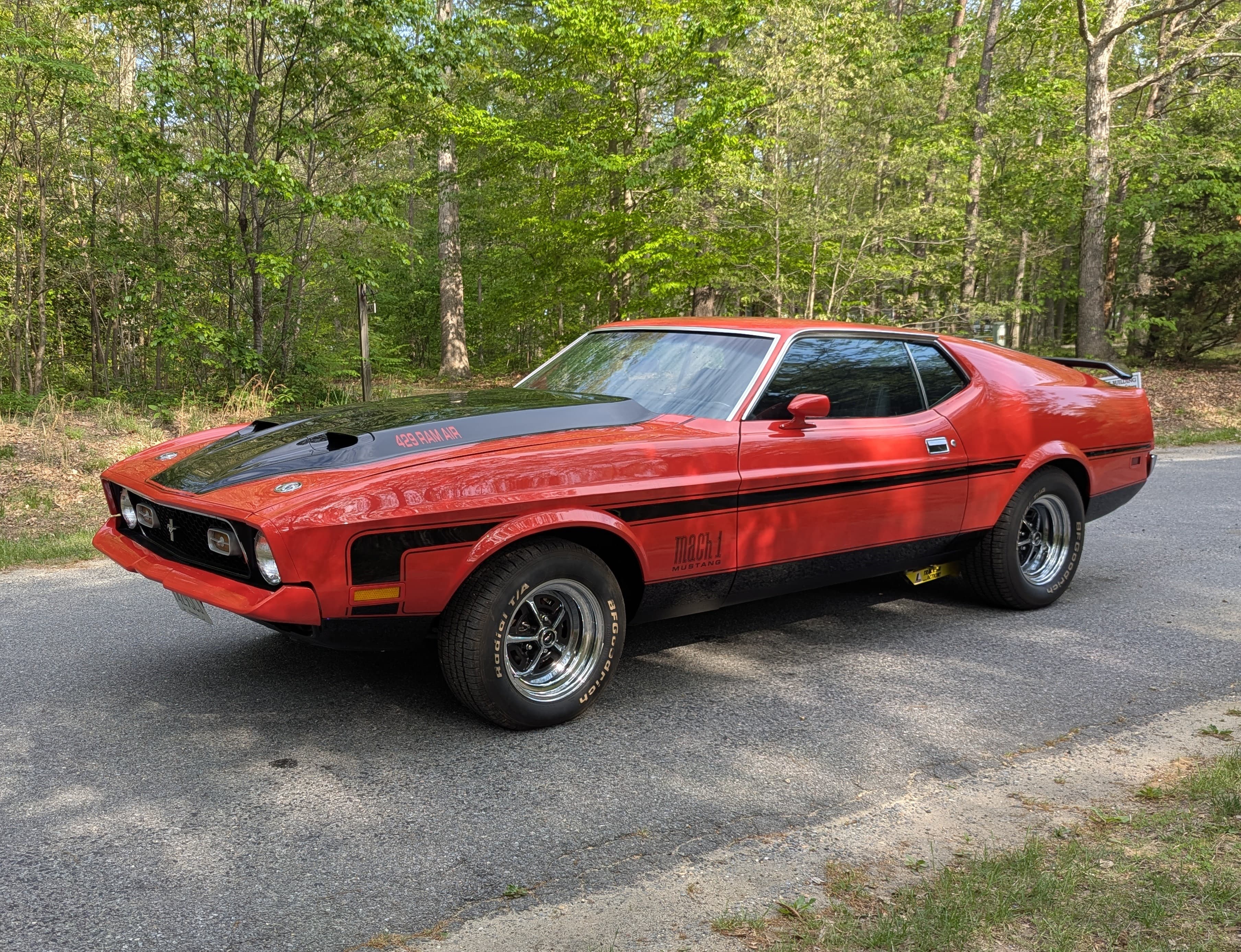 1971 Ford Mach 1 sold for $29,000