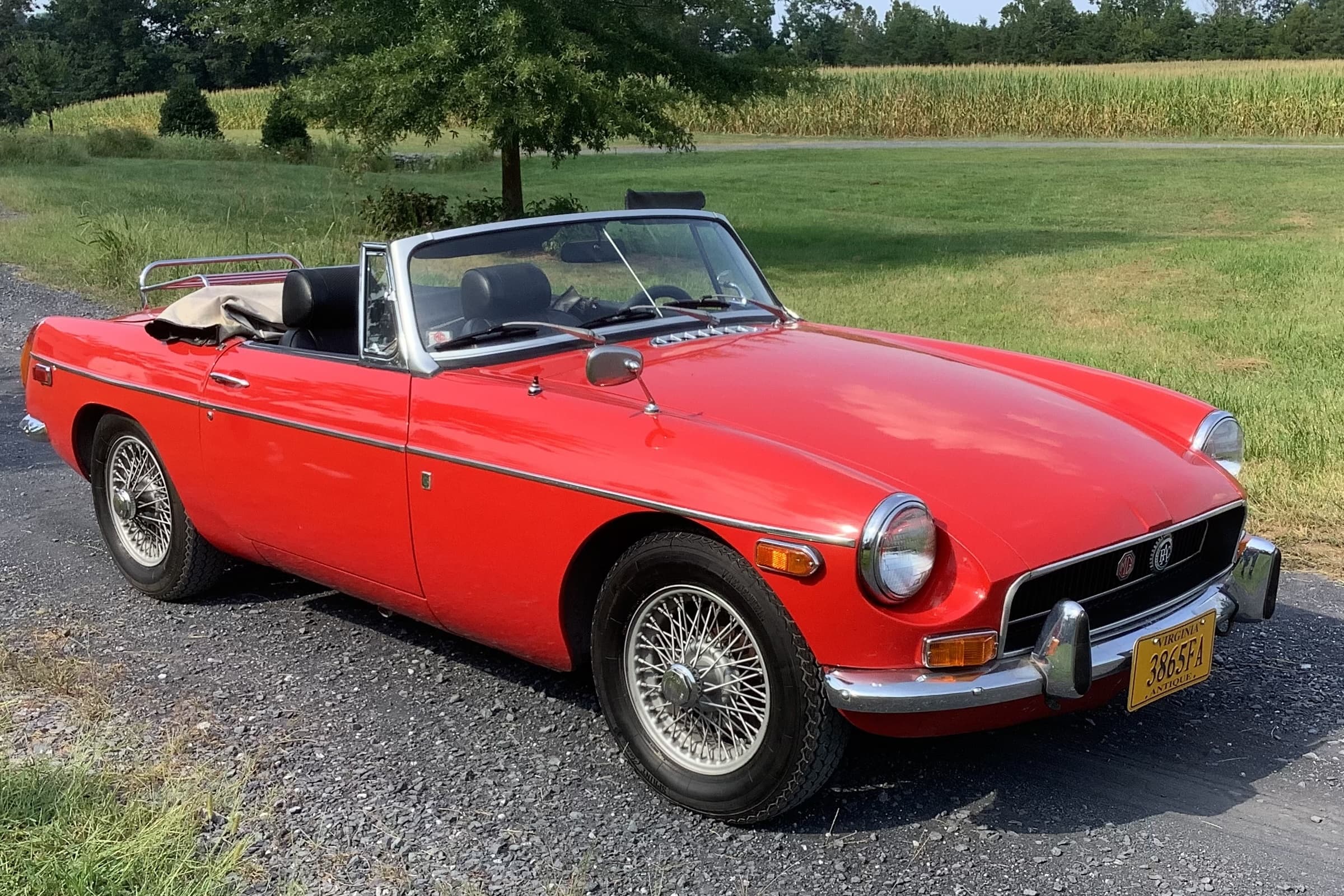 1971 MG MGB sold for $7,500