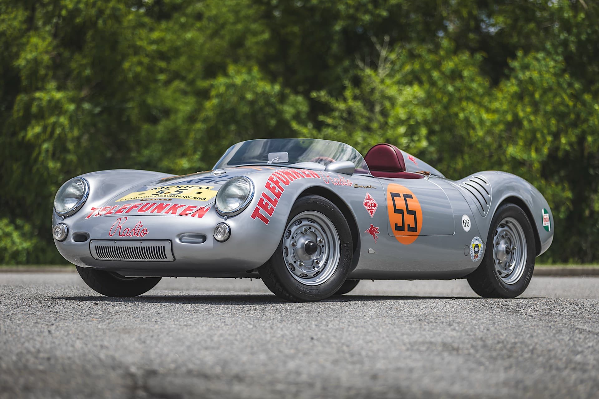 1956 Porsche 550 Spyder sold for $48,250