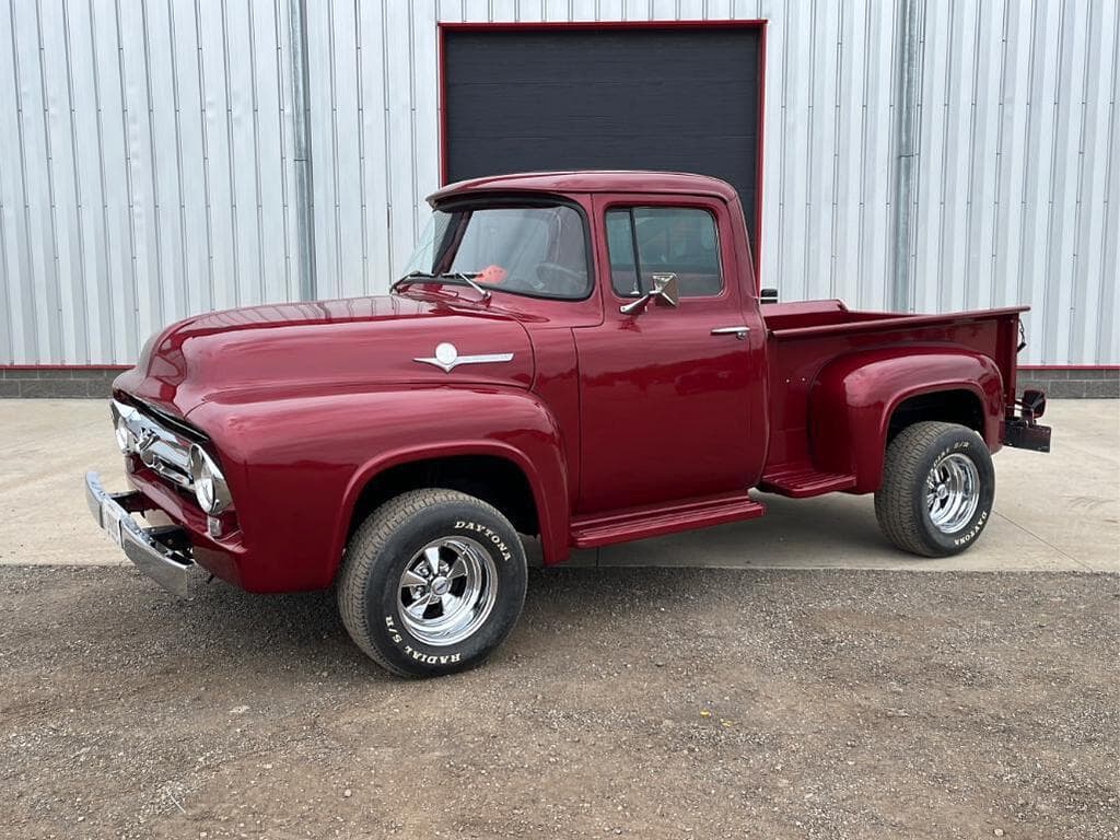 1956 Ford F-100 sold for $16,000