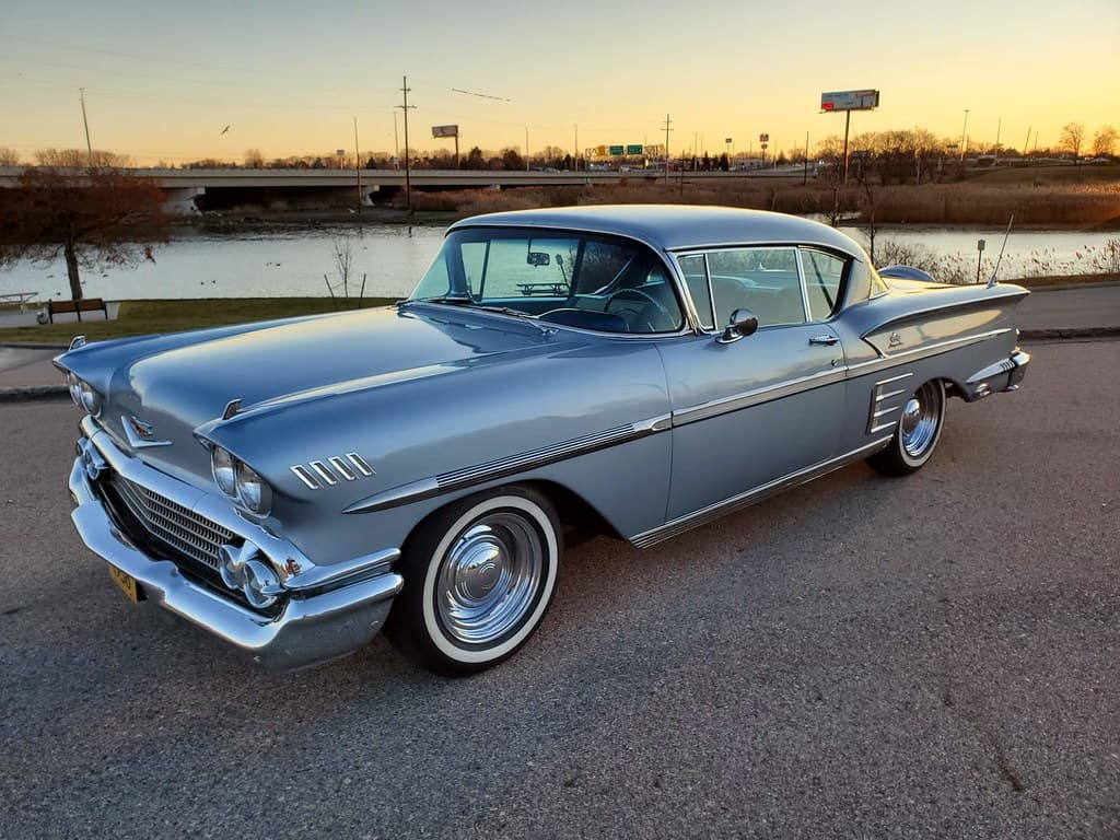 1958 Chevrolet Impala sold for $0