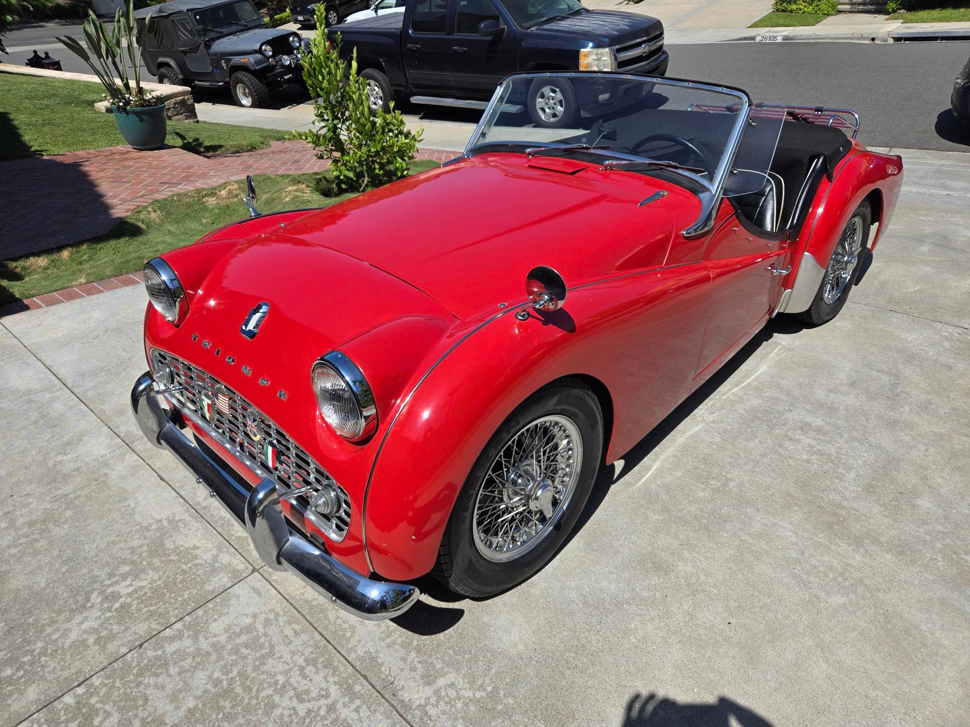 1959 Triumph TR3 sold for $0