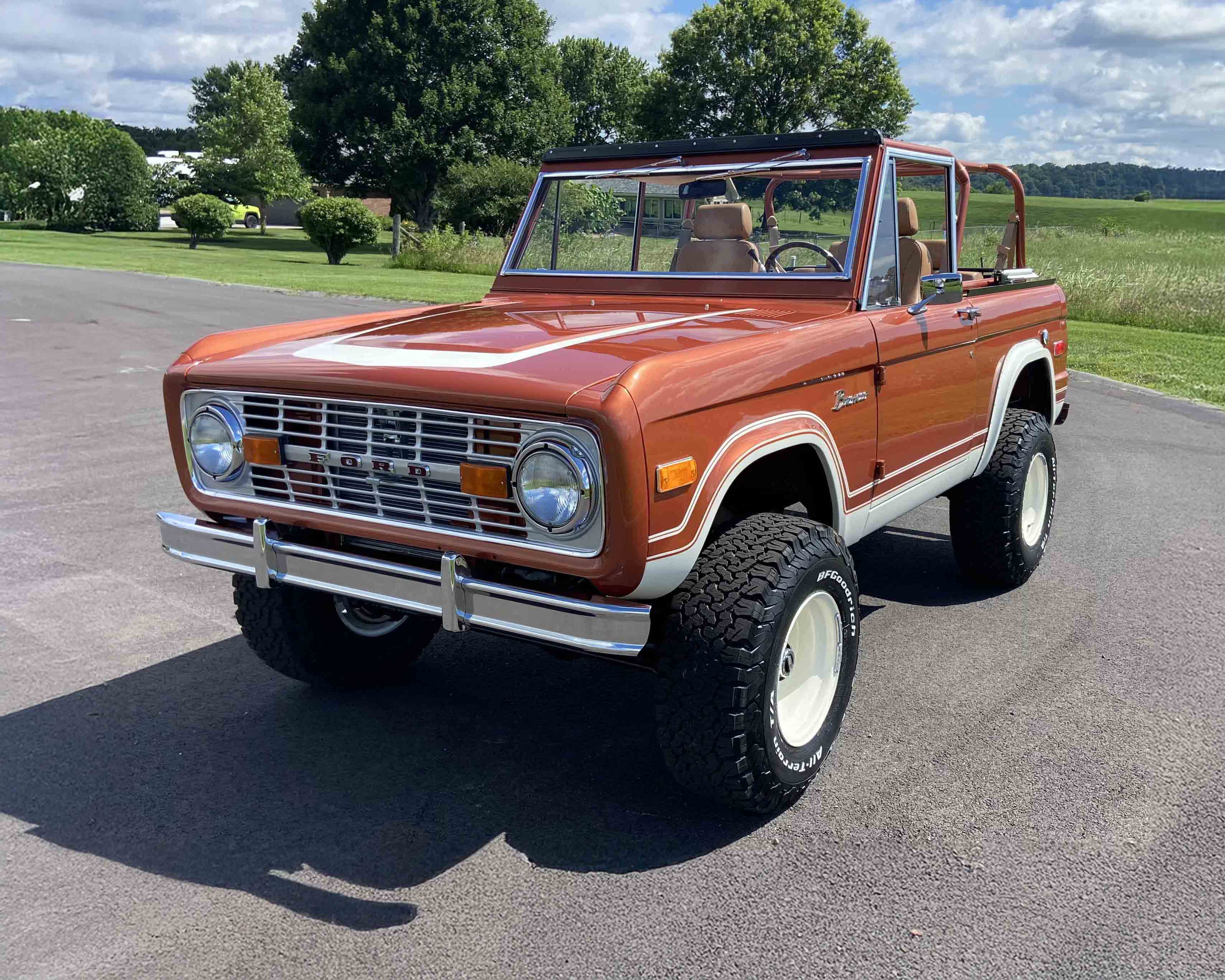 1973 Ford Bronco Ranger sold for $68,000
