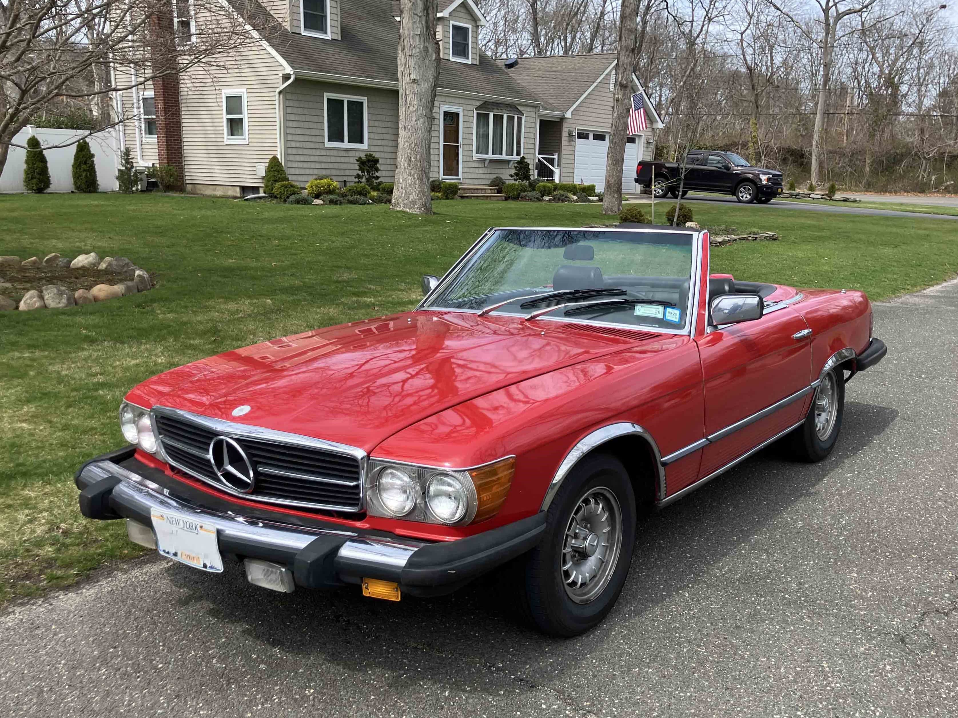 1980 Mercedes-Benz 450SL sold for $5,759