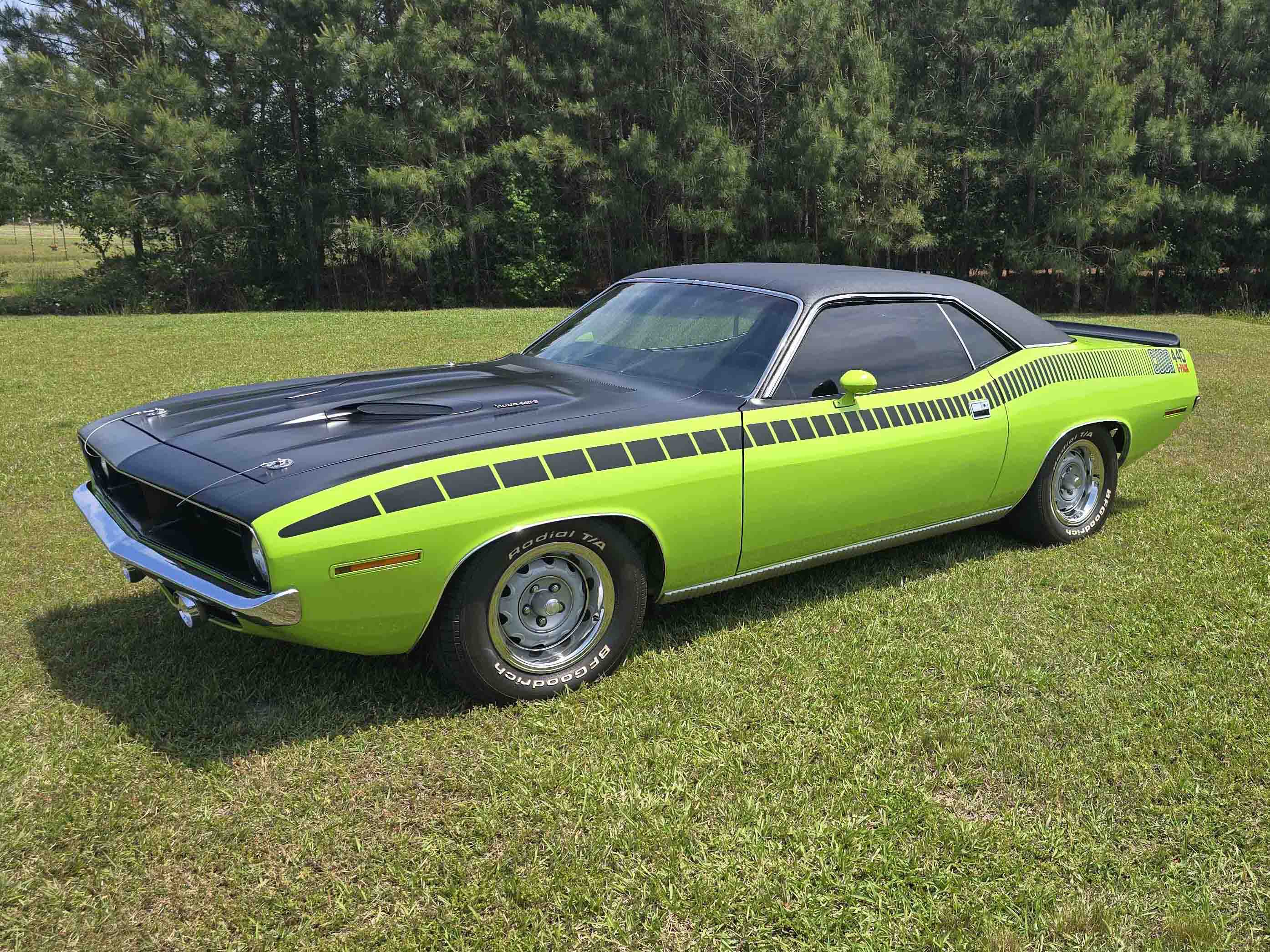 1970 Plymouth  Cuda sold for $66,000