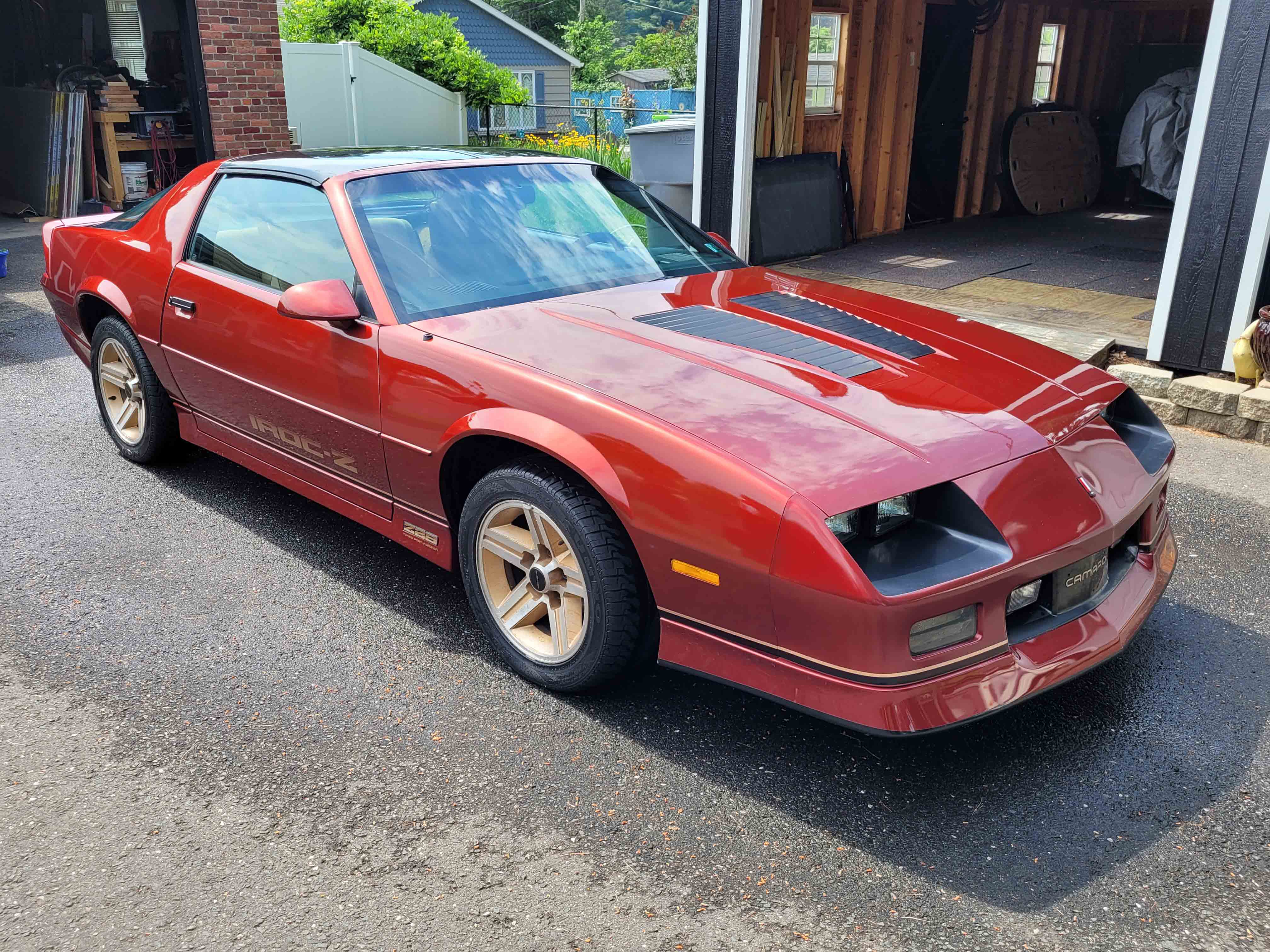 1986 Chevrolet Camaro sold for $6,250