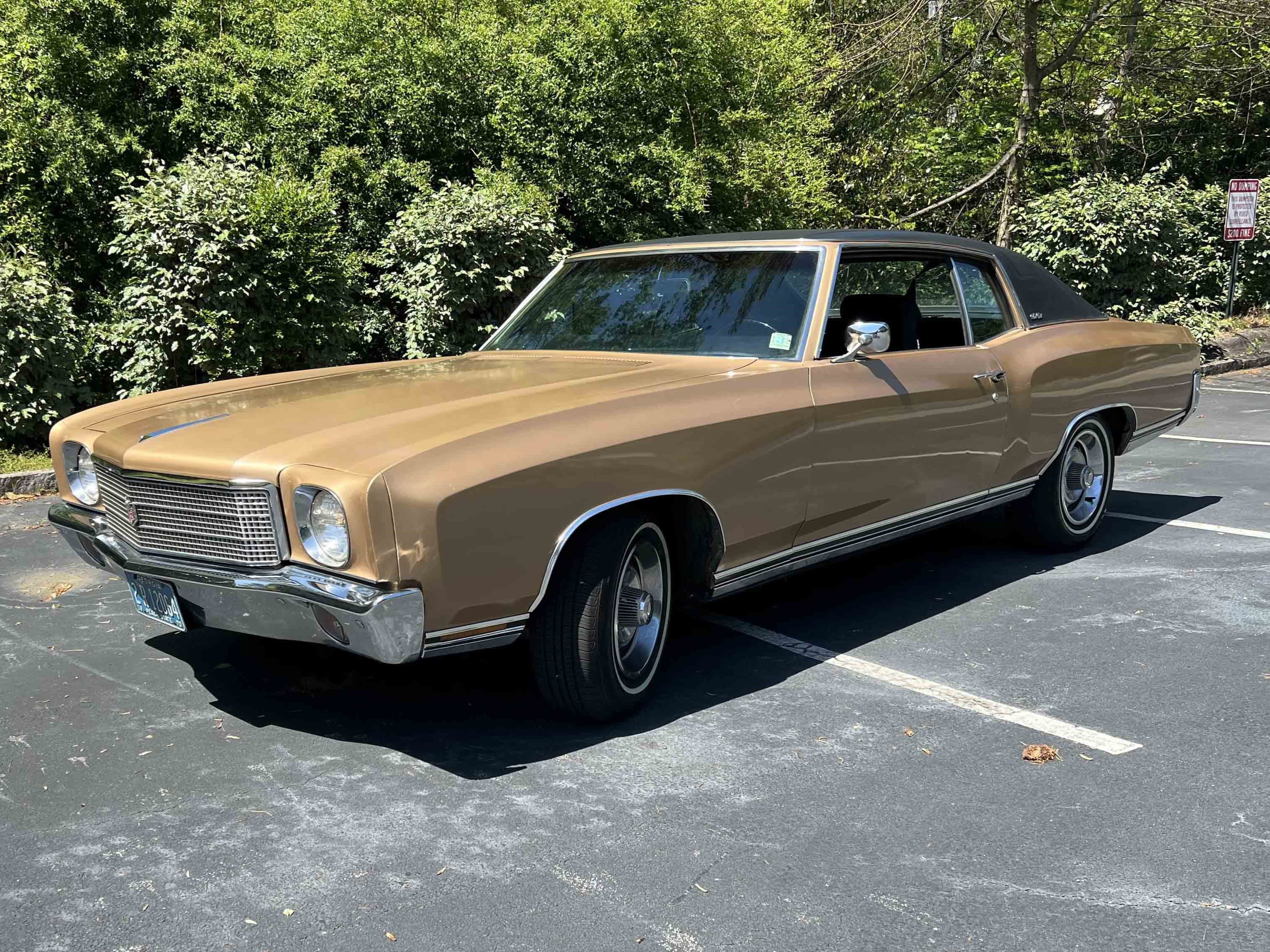 1970 Chevrolet Monte Carlo sold for $13,000