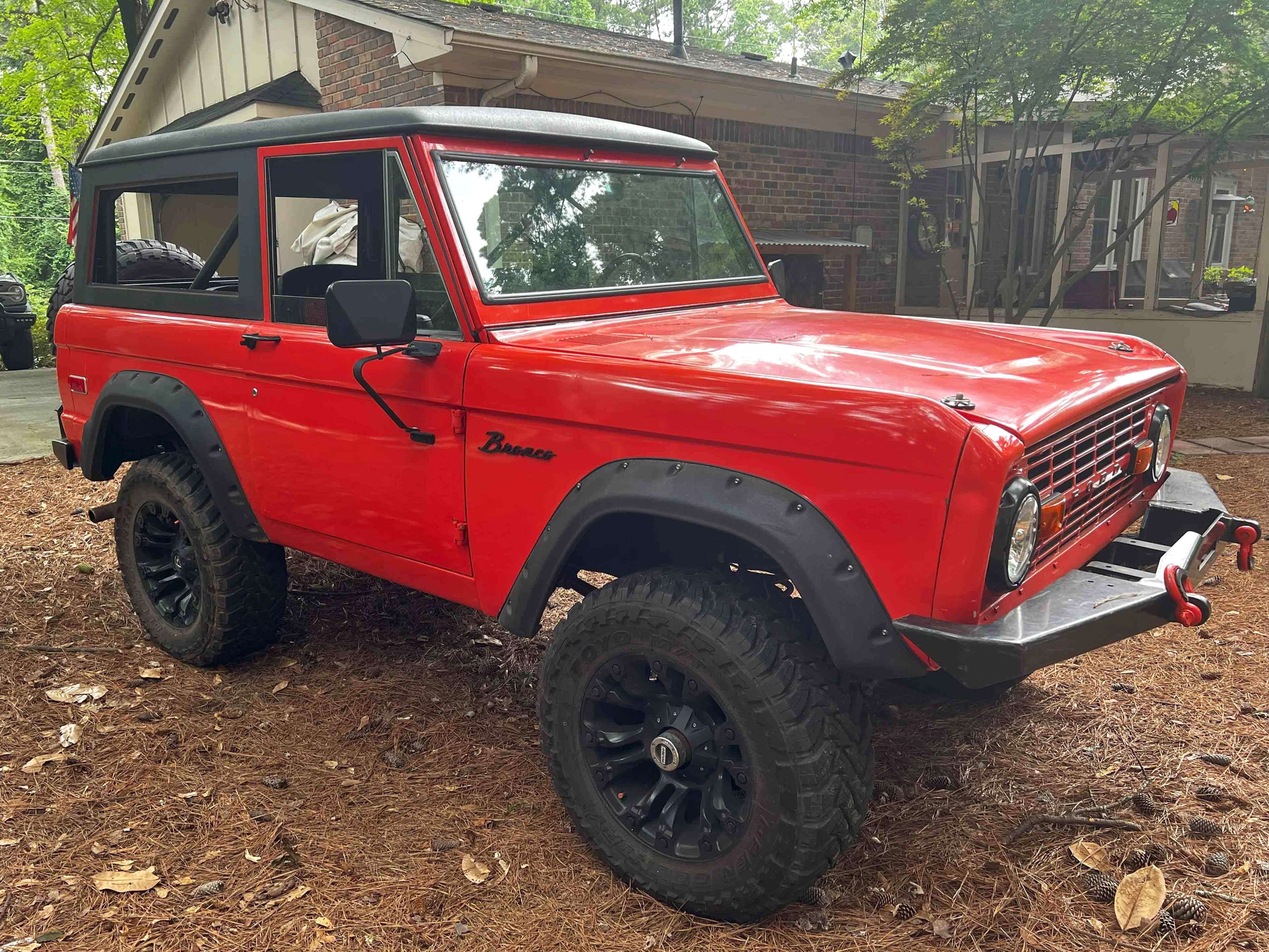 1973 Ford Bronco sold for $0