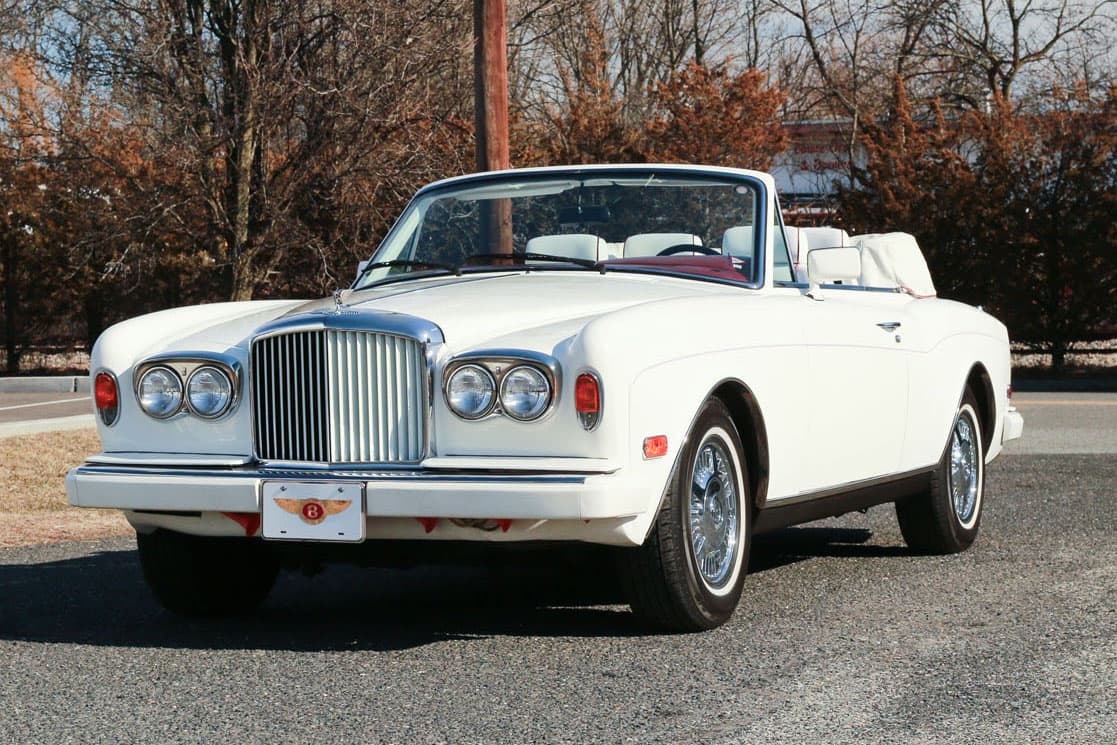 1991 Bentley Continental sold for $0
