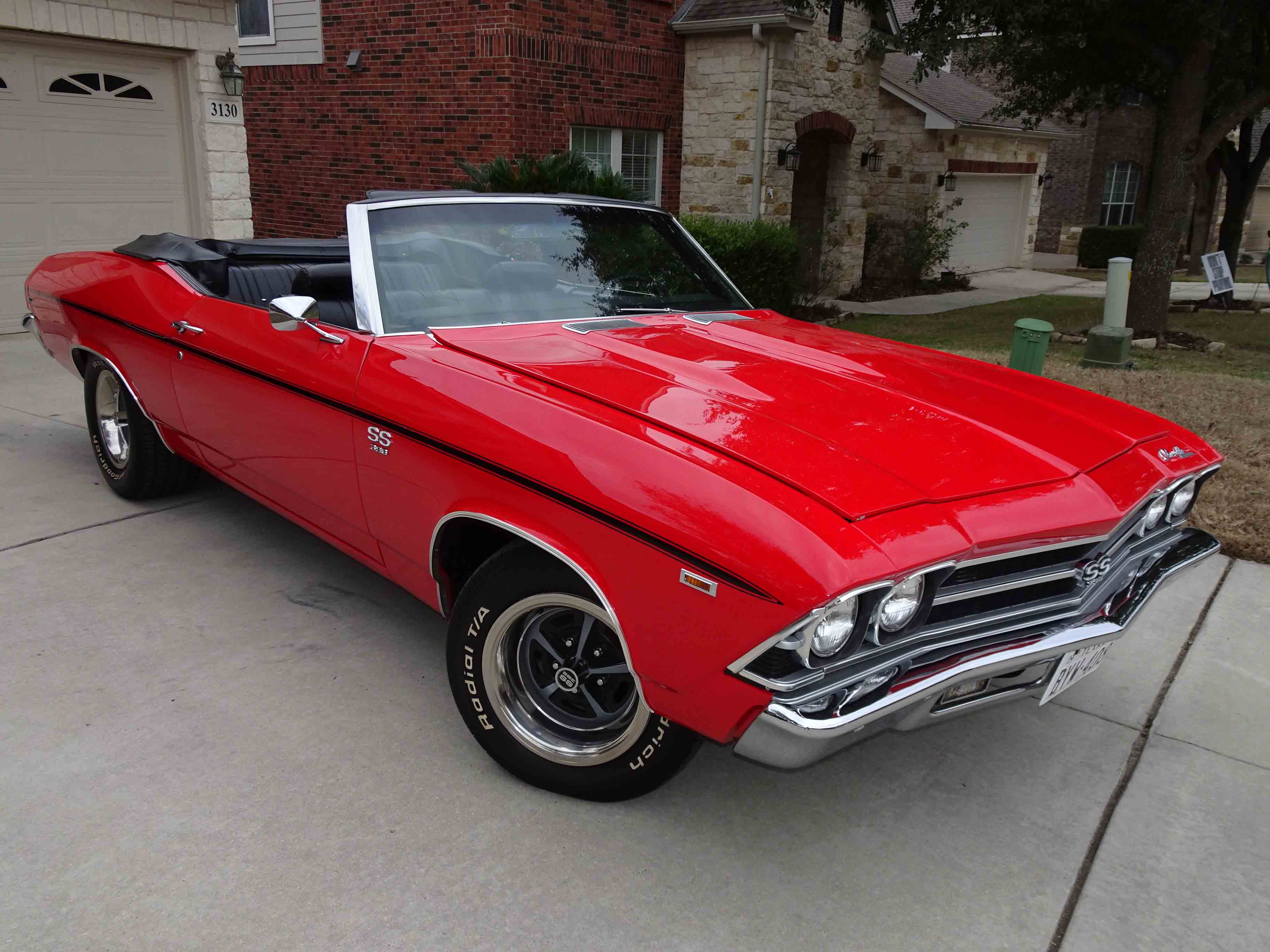 1969 Chevrolet Chevelle sold for $31,396
