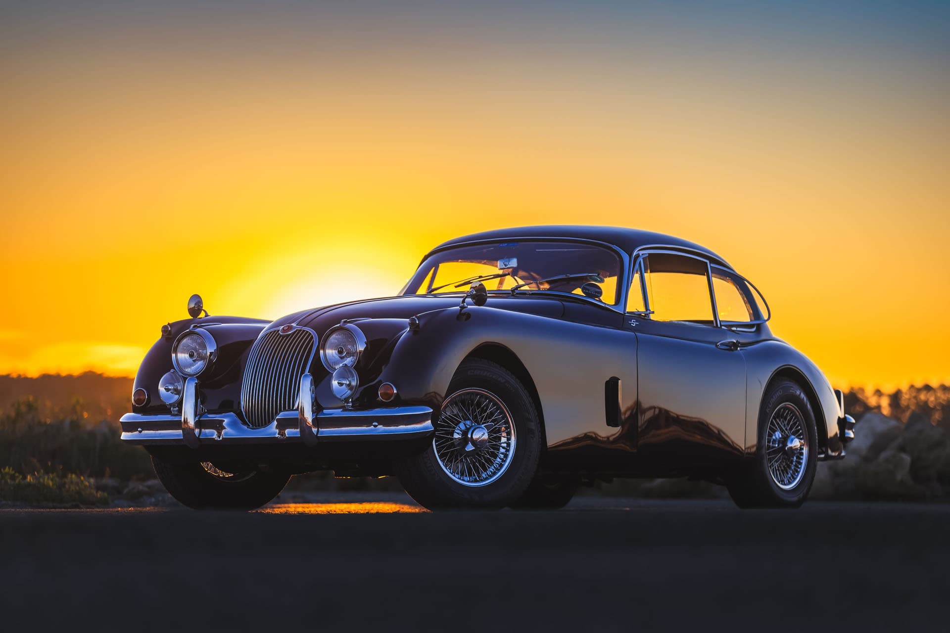 1957 Jaguar XK150 sold for $47,000