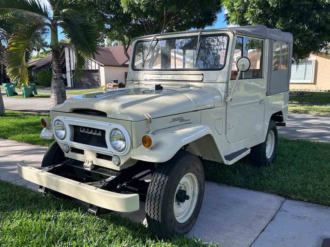 1961 Toyota Land Cruiser FJ40 sold for $0