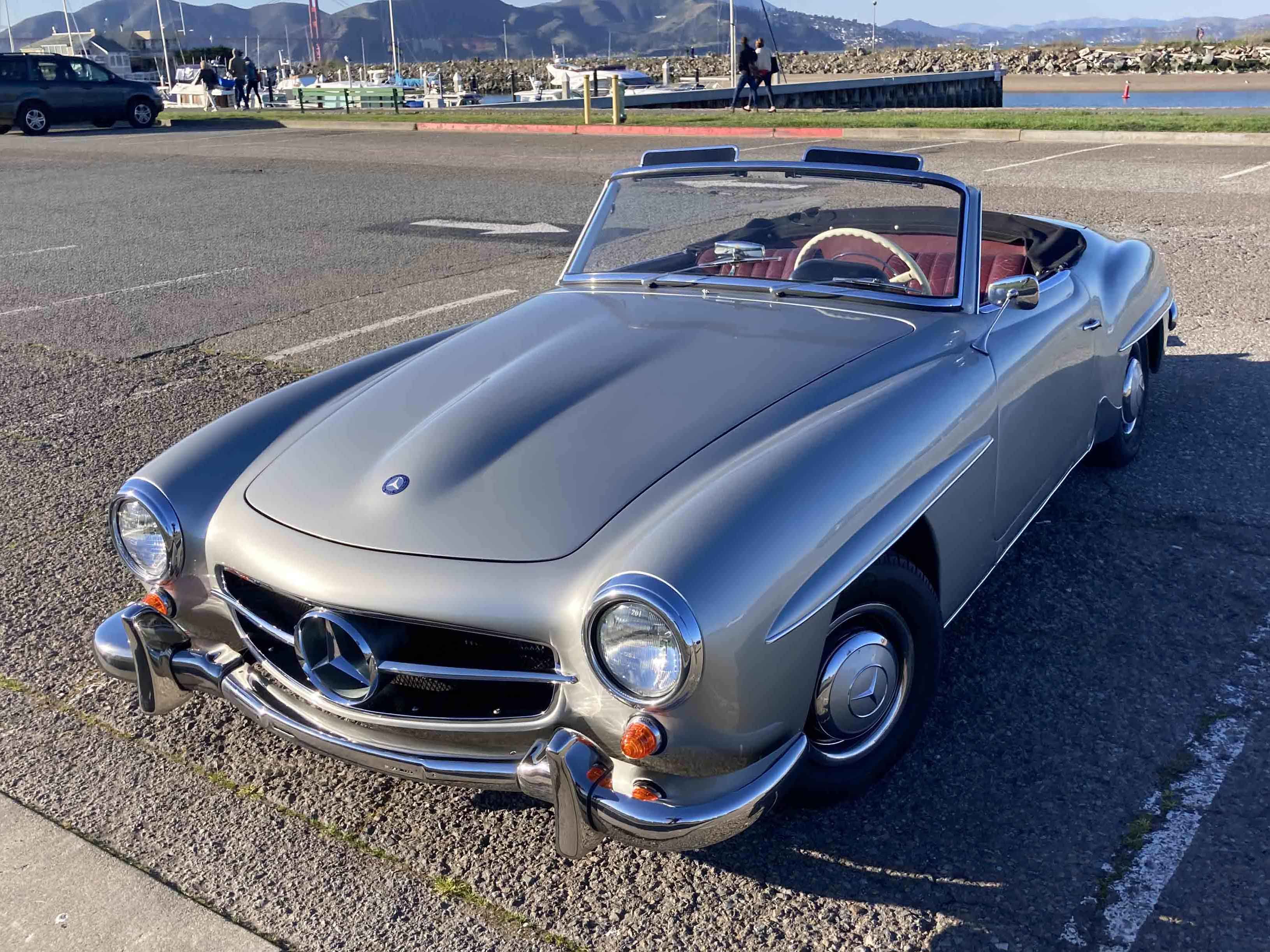 1956 Mercedes-Benz 190SL sold for $0