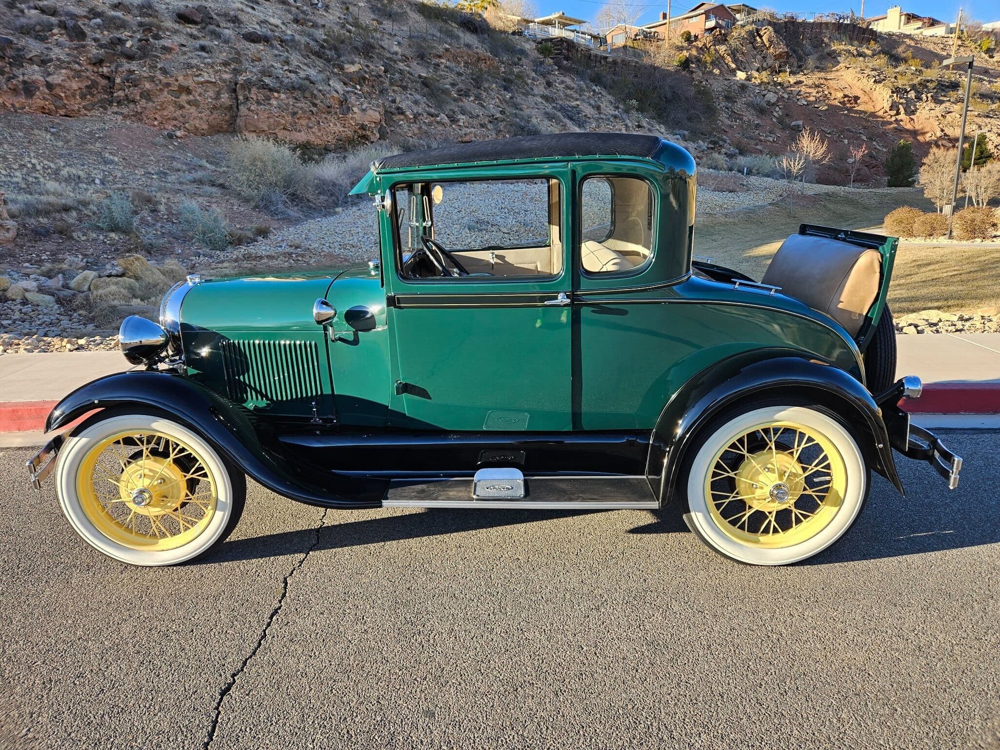 1929 Ford Model A sold for $13,750