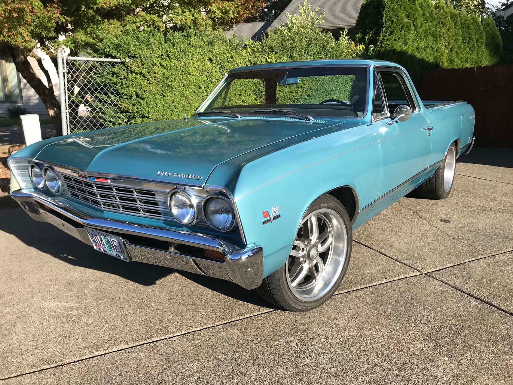 1967 Chevrolet El Camino sold for $20,500