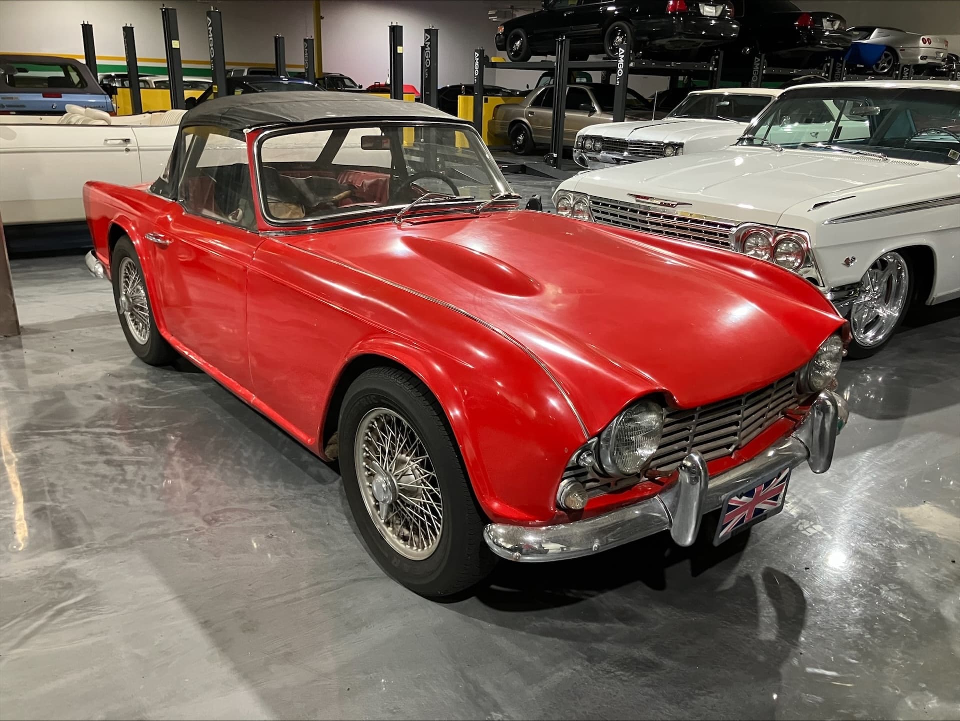 1952 Triumph TR4 sold for $5,775