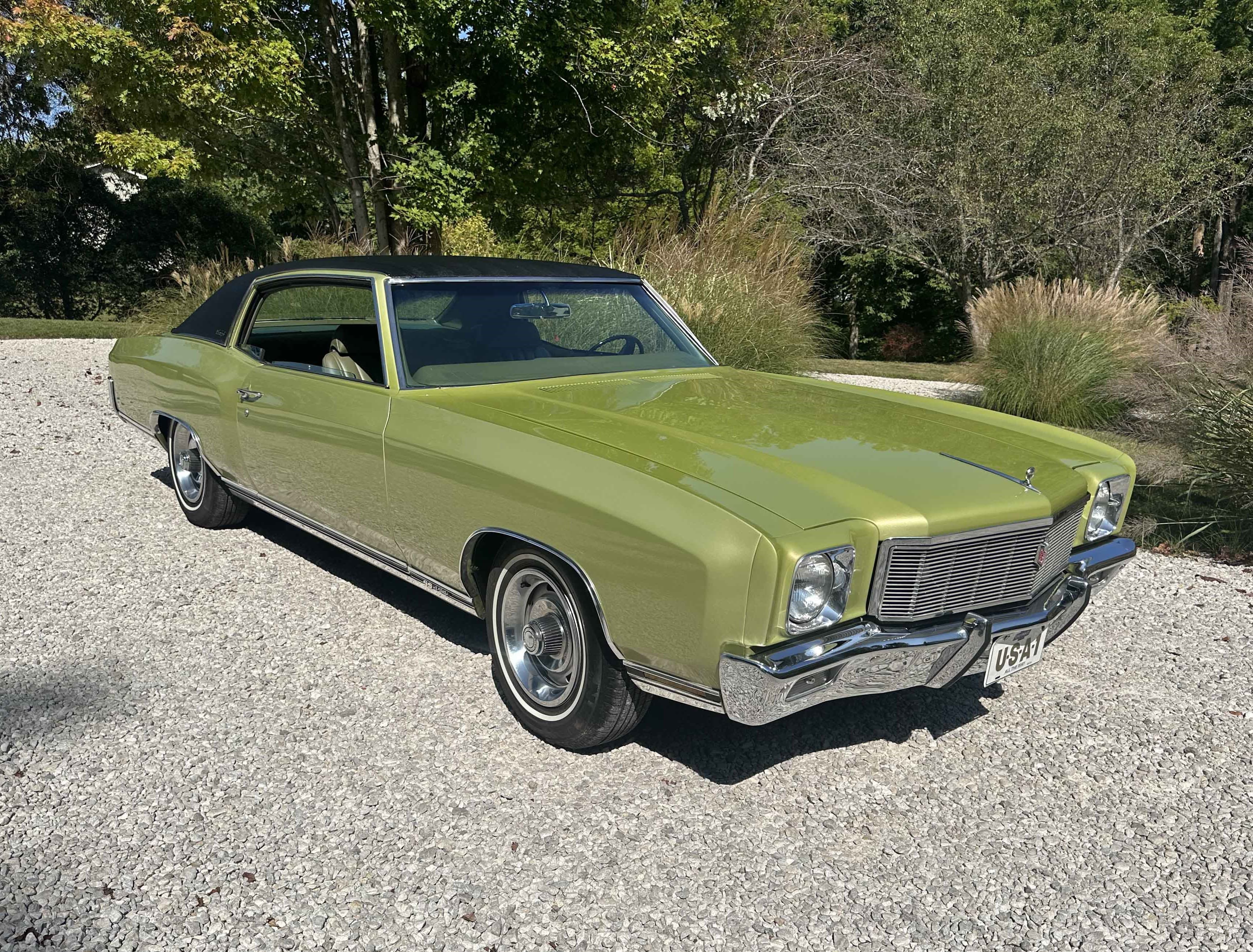 1971 Chevrolet Monte Carlo sold for $0