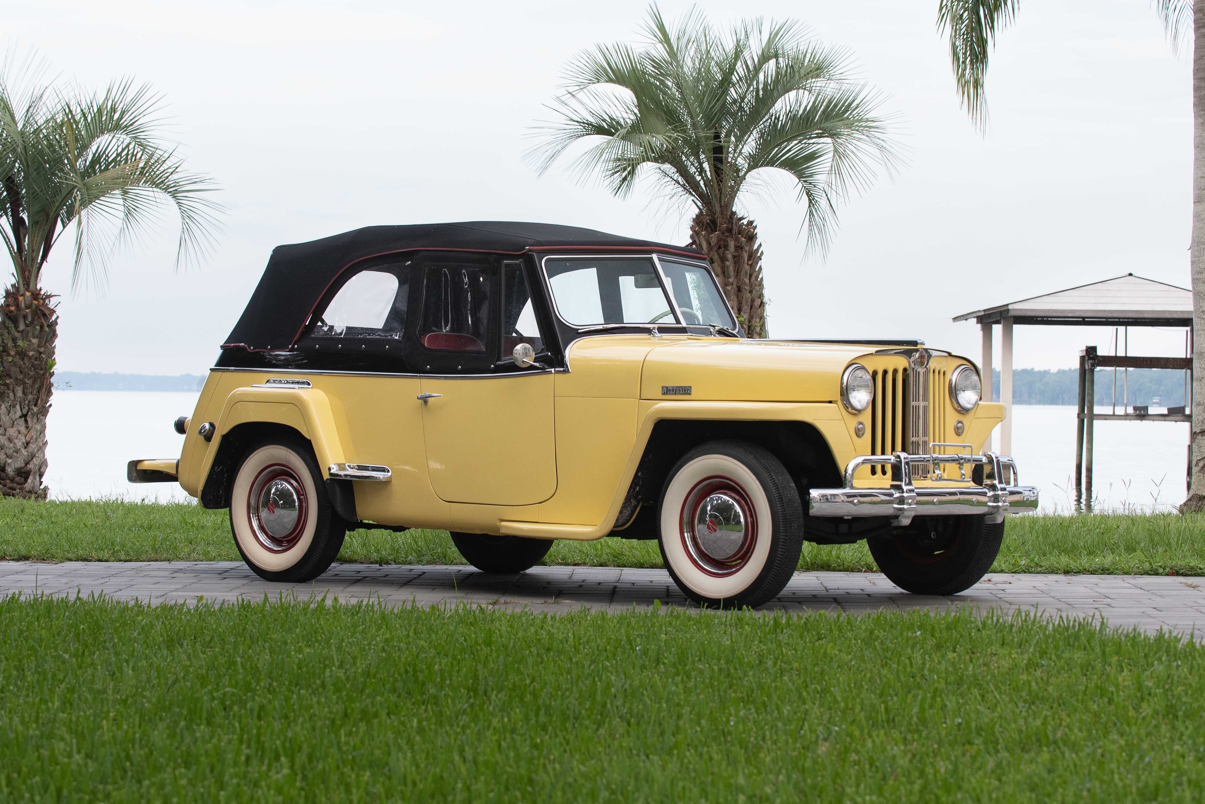 1949 Willys Jeepster sold for $0