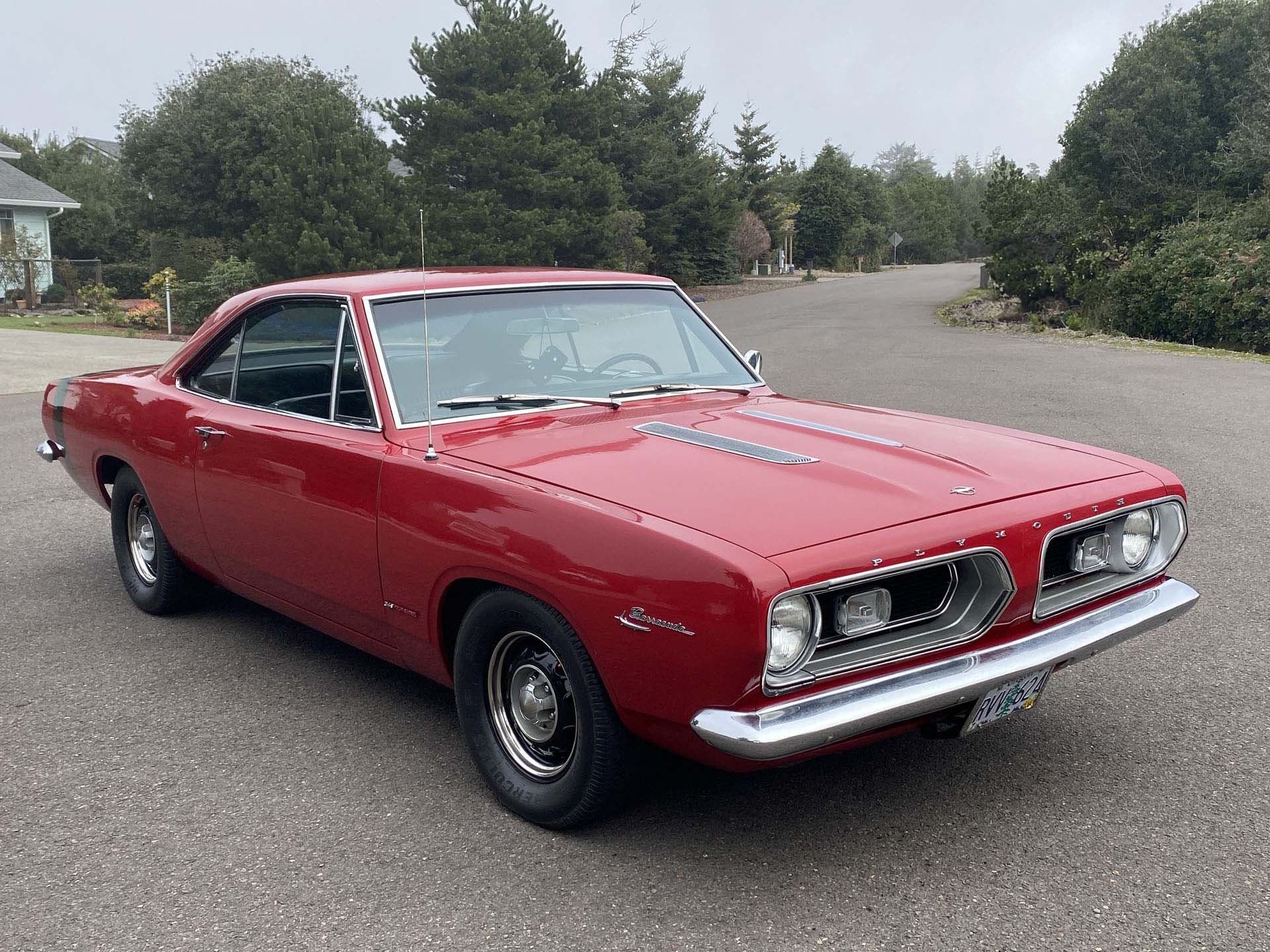 1967 Plymouth Barracuda sold for $0