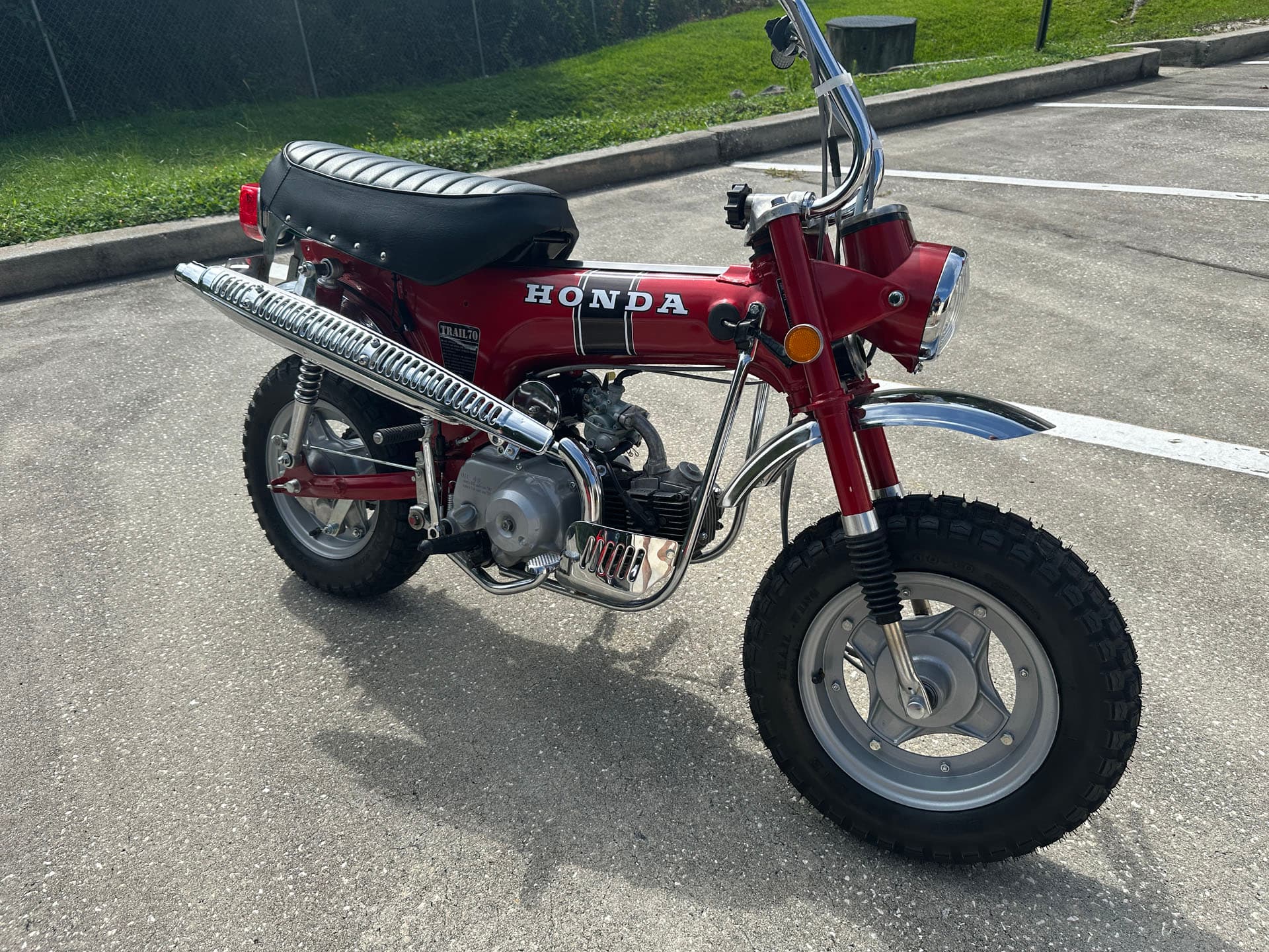 1969 Honda Trail 70 sold for $0