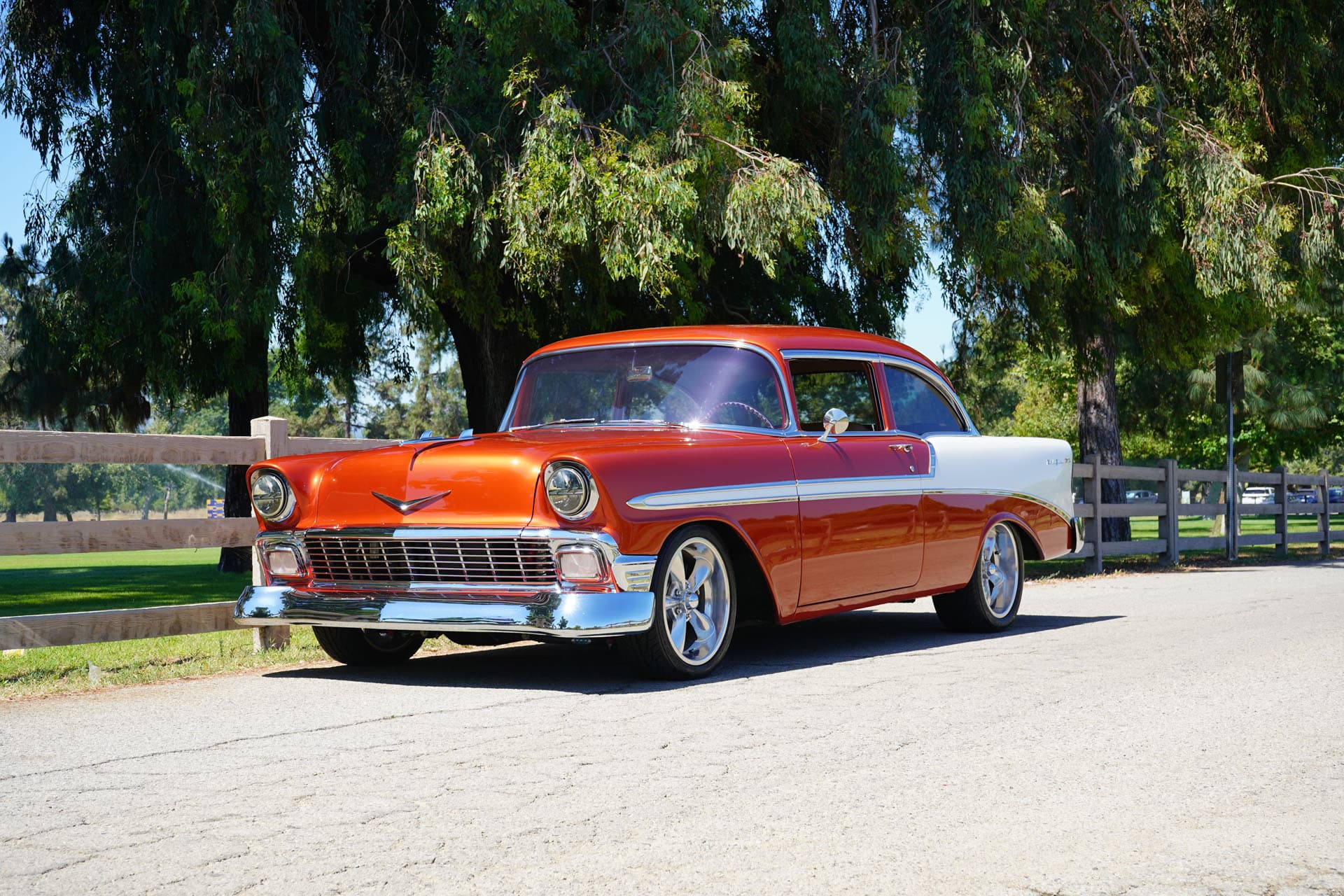 1956 Chevrolet Bel Air sold for $55,000