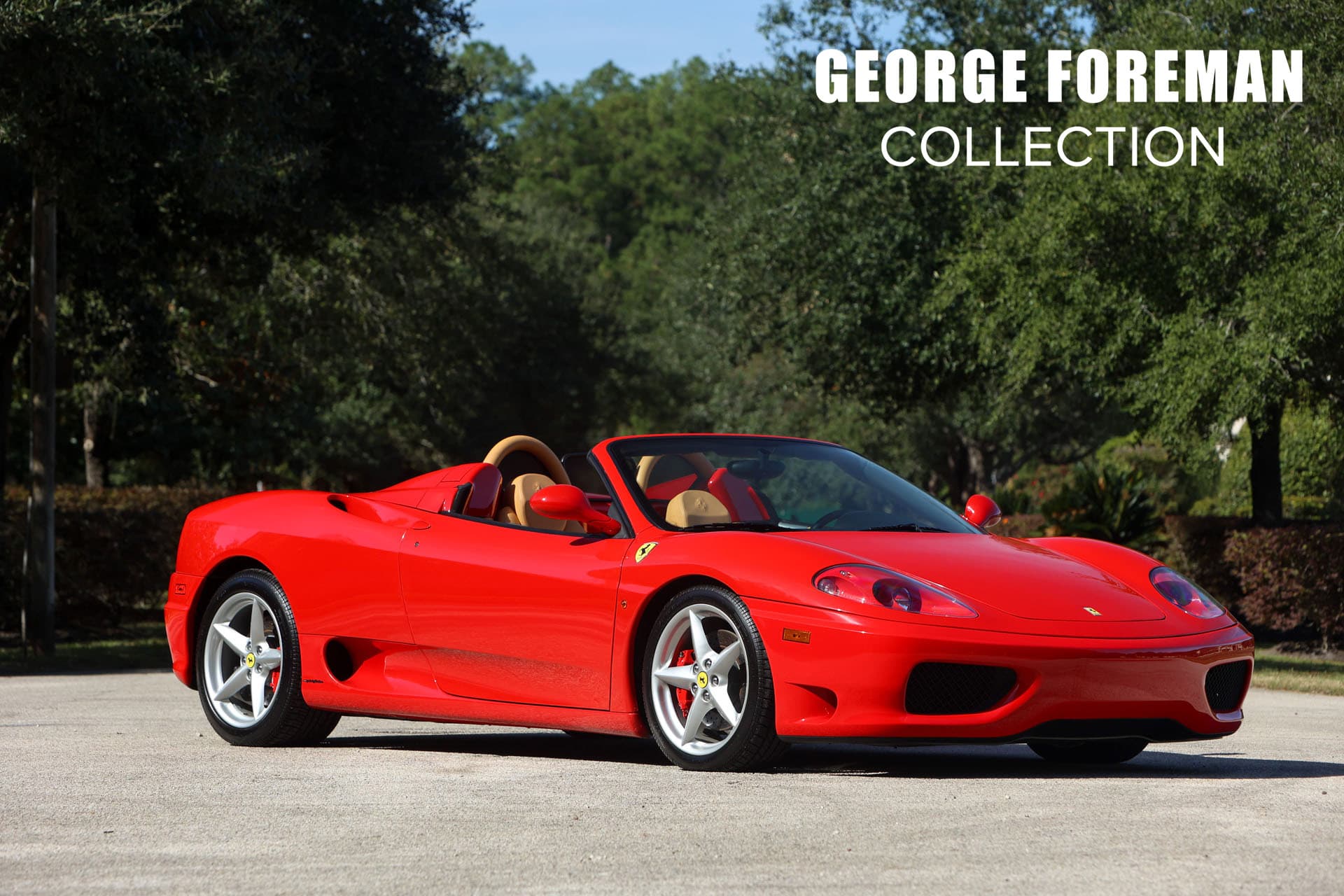 2002 Ferrari 360 sold for $169,000