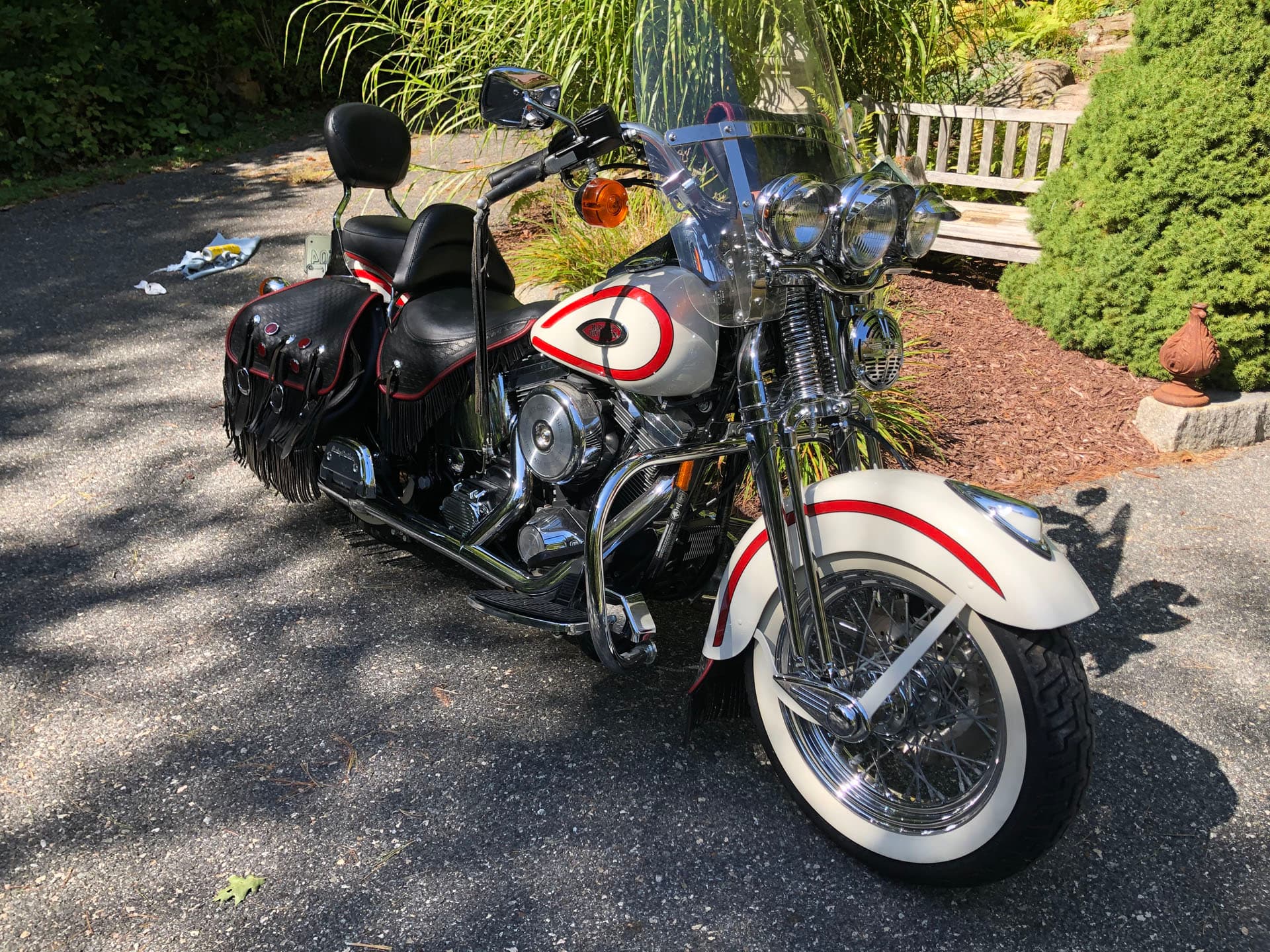 1997 Harley-Davidson Heritage Springer Softail sold for $0