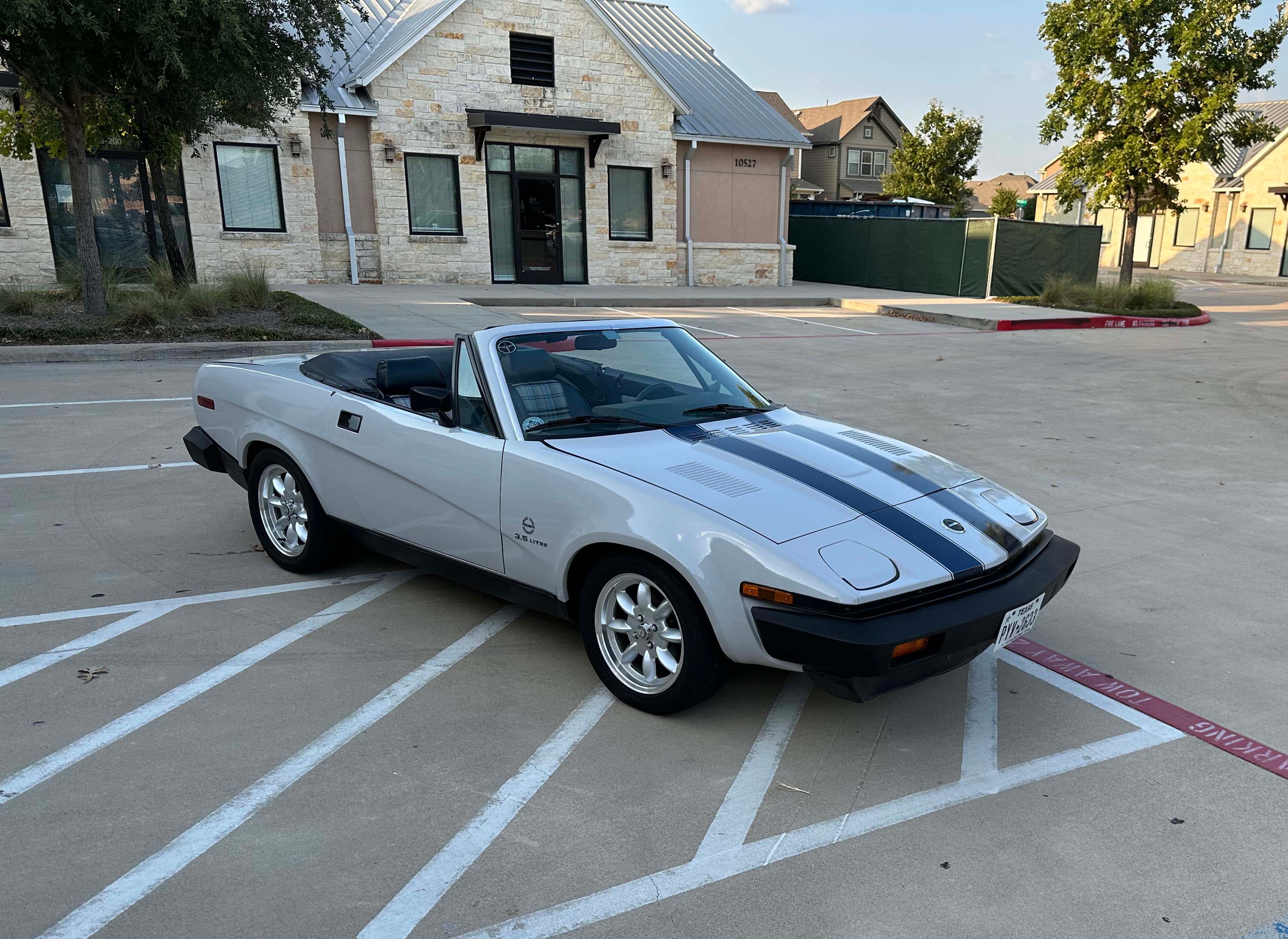 1981 Triumph TR8 sold for $0