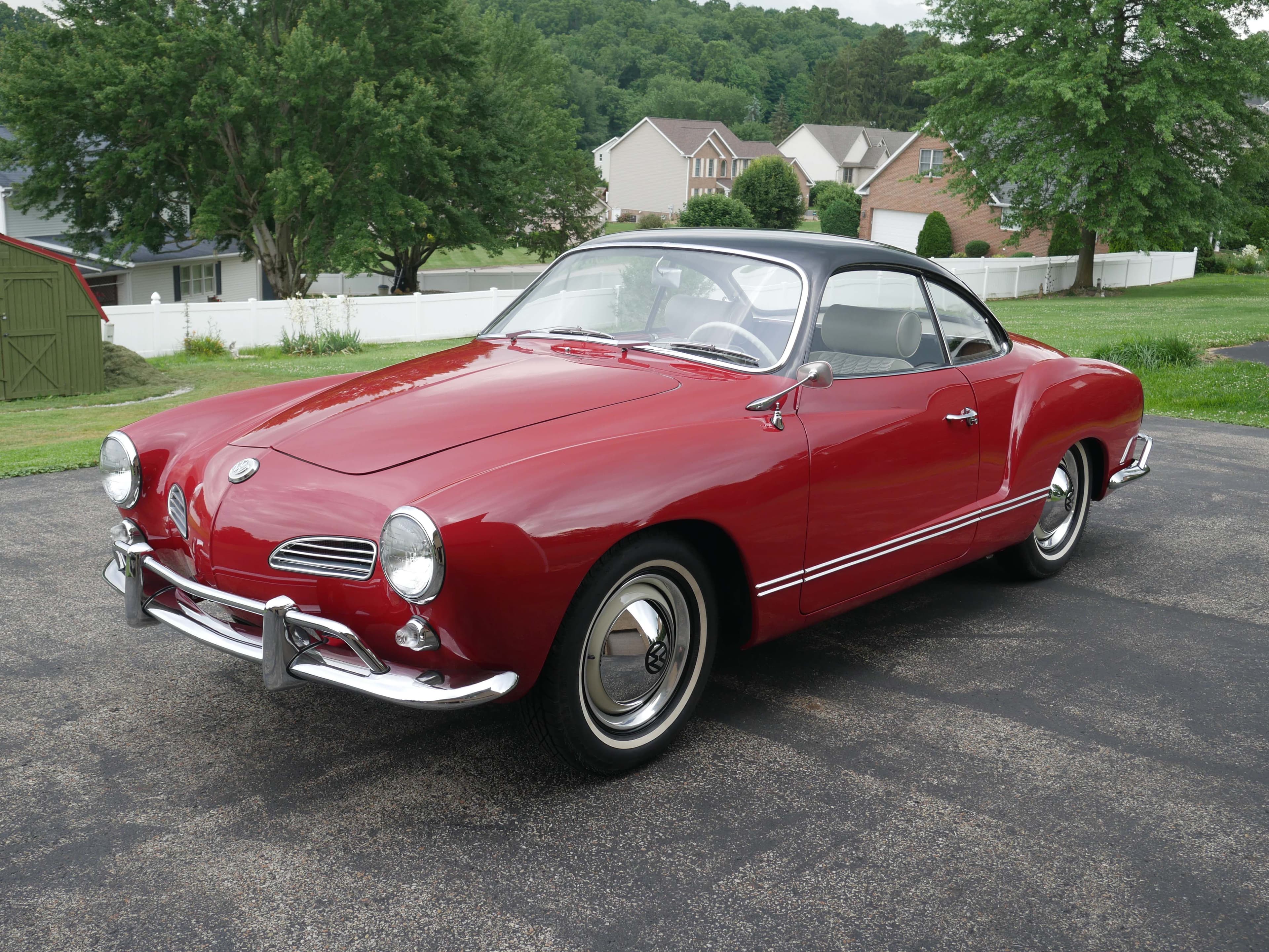 1963 Volkswagen Karmann Ghia sold for $0