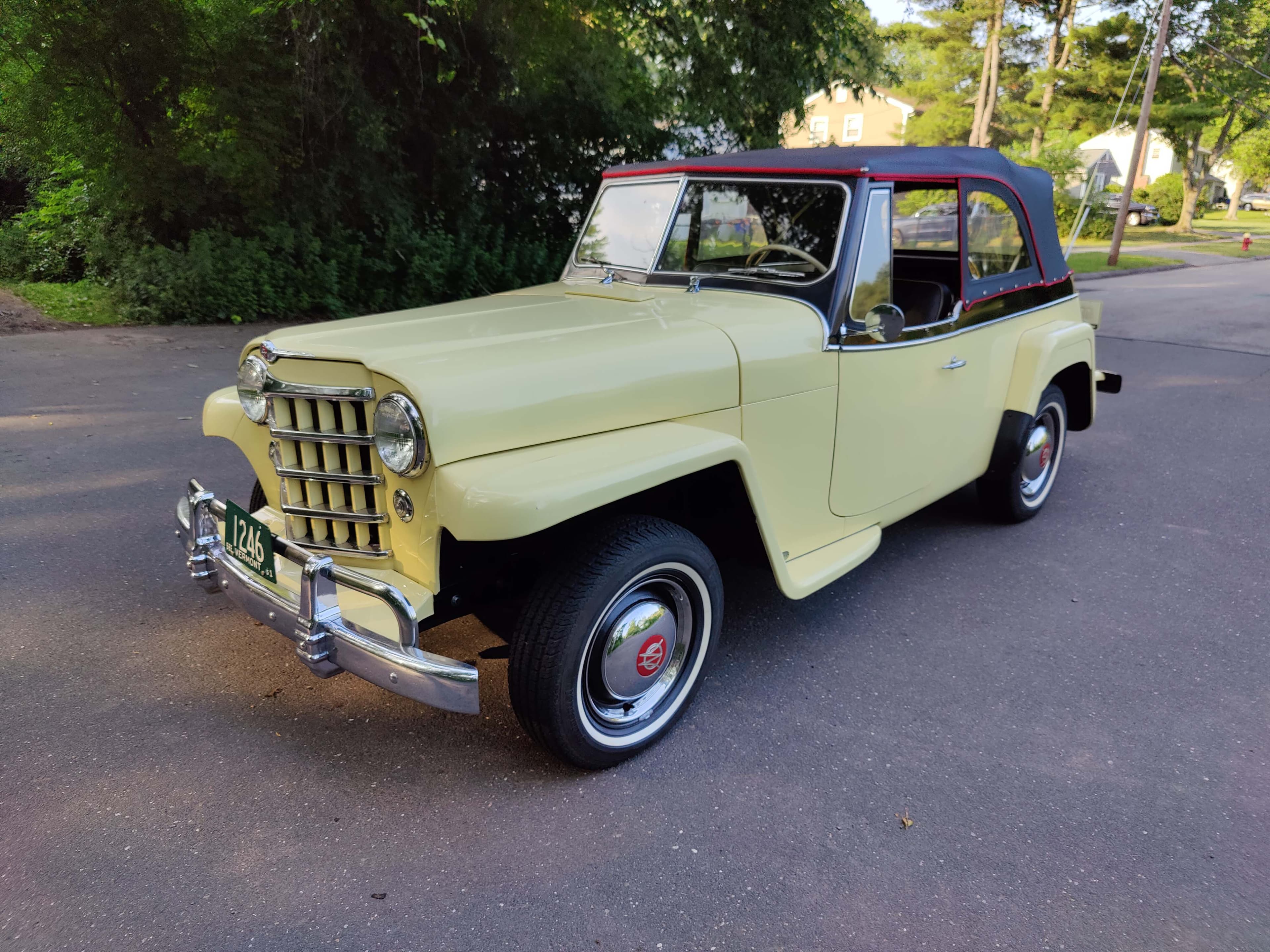 1951 Willys Jeepster sold for $12,550
