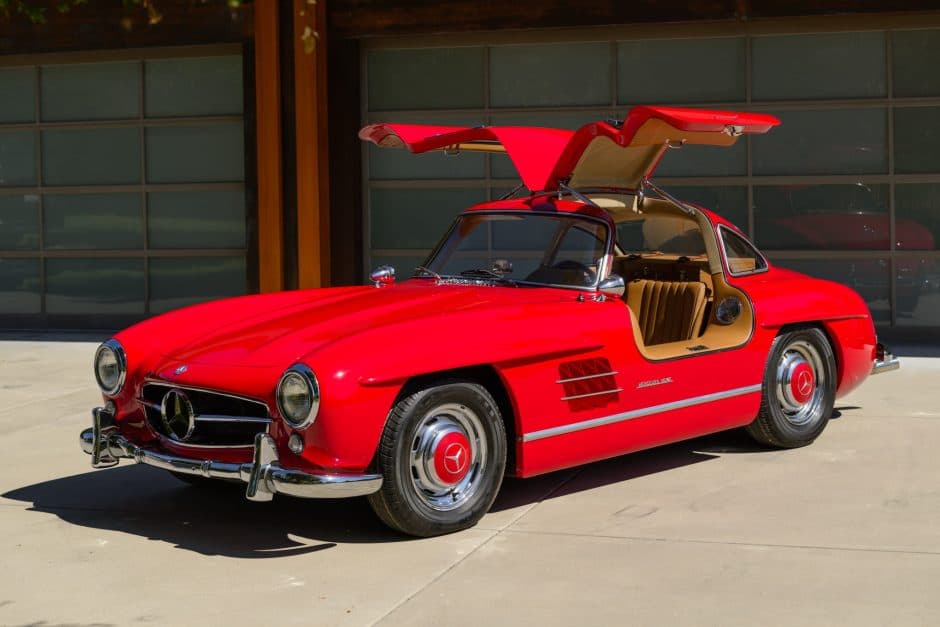 0 Mercedes-Benz 300SL Gullwing & Roadster sold for $350,000