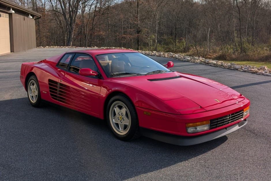 1988 Ferrari Testarossa sold for $206,000
