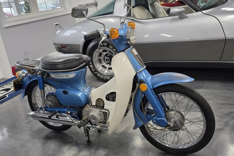 1972 Honda Step-Through Scooter sold for $1,250