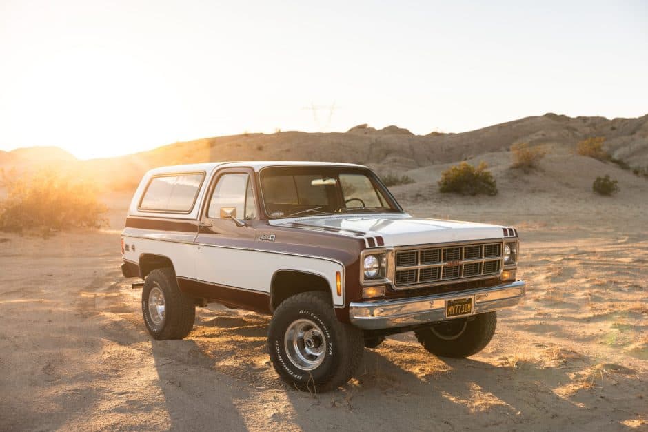 1977 GMC Jimmy (1973-1991) sold for $41,000