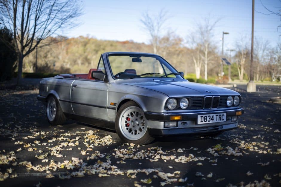 1986 BMW E30 3-Series Convertible sold for $12,000