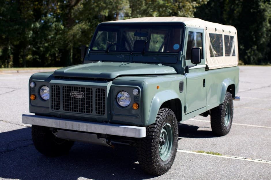 1997 Land Rover 110 / Defender 110 (Euro Spec) sold for $65,500
