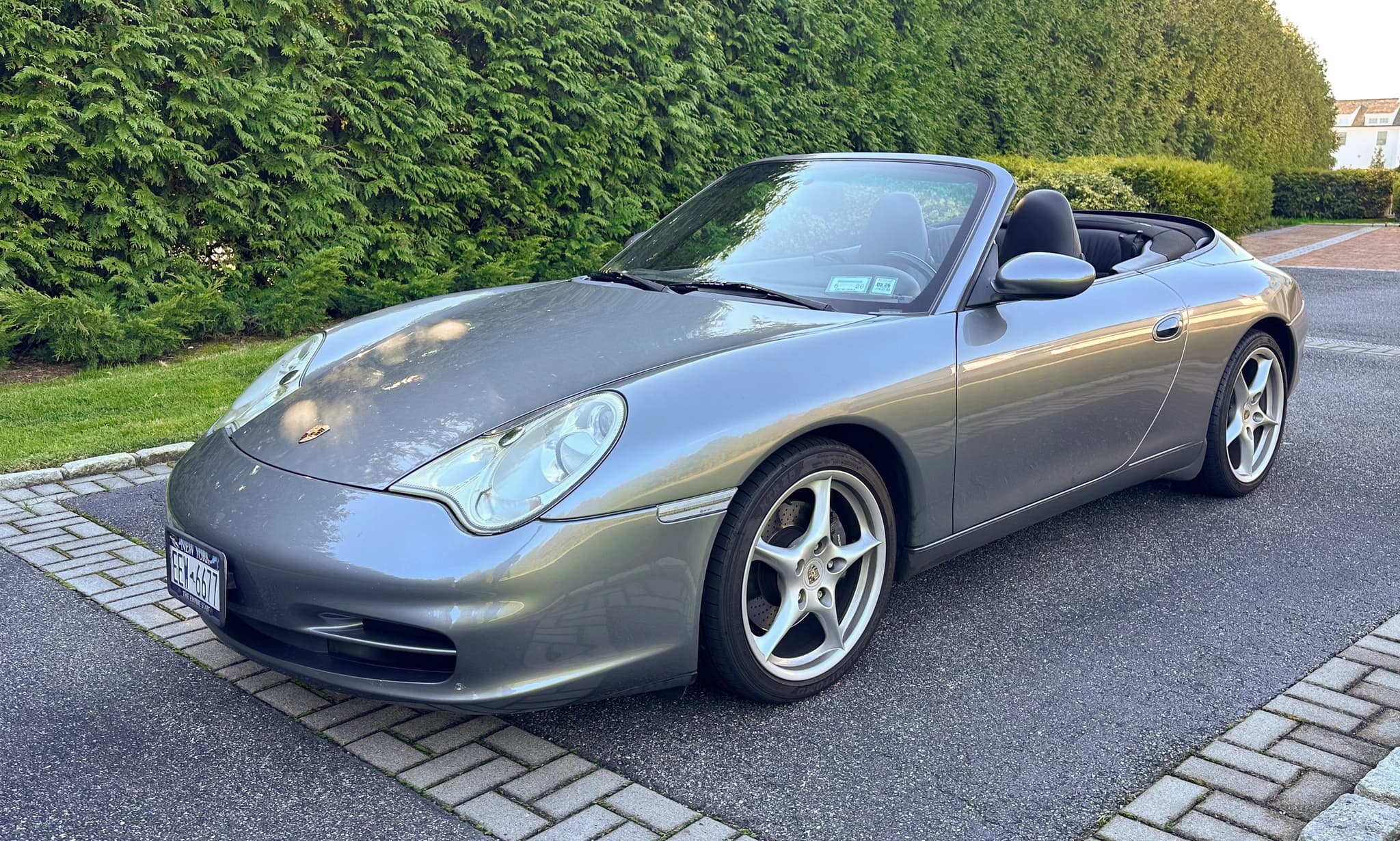 2002 Porsche 911 Cabriolet  sold for $20,250