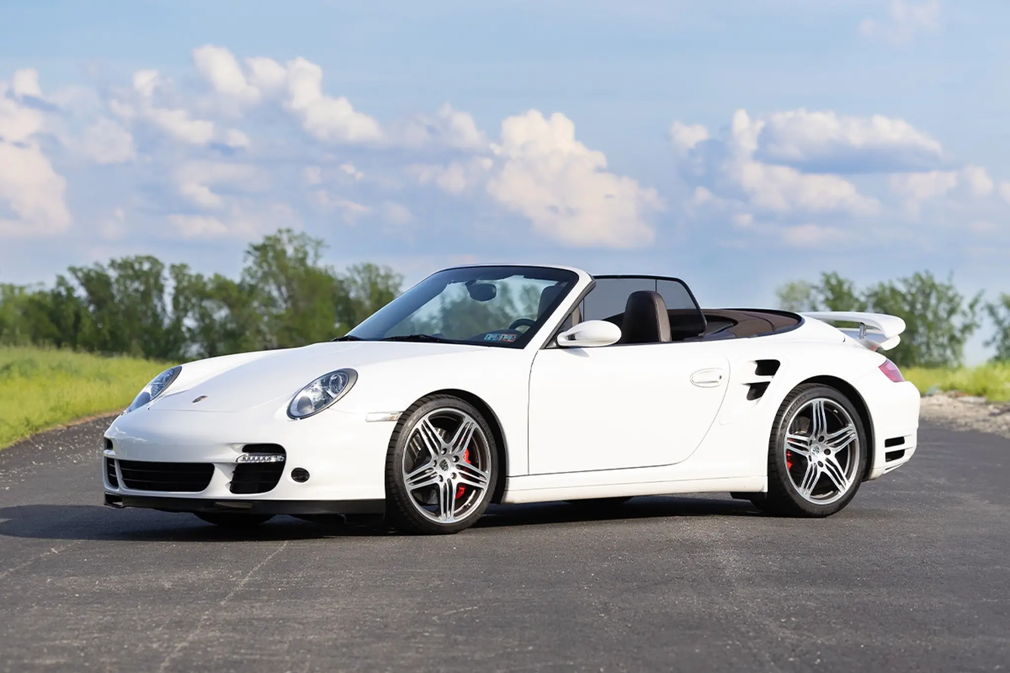 2009 Porsche 911 Turbo Cabriolet sold for $82,000