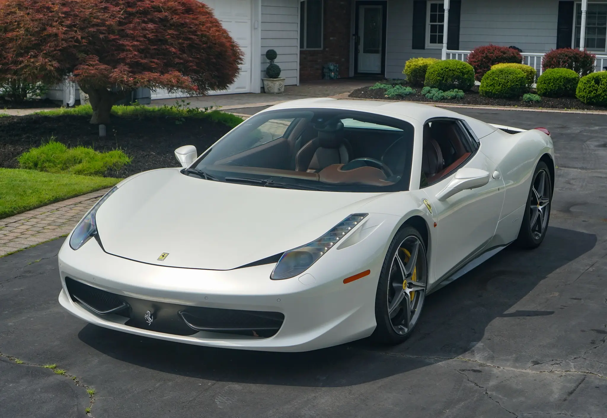 2012 Ferrari 458 Spider sold for $194,000